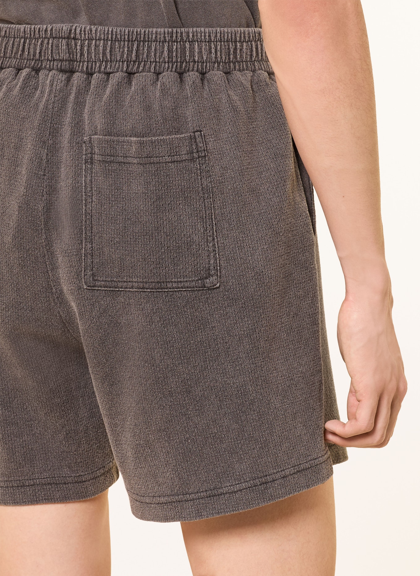 REPRESENT sweat shorts: DARK GRAY