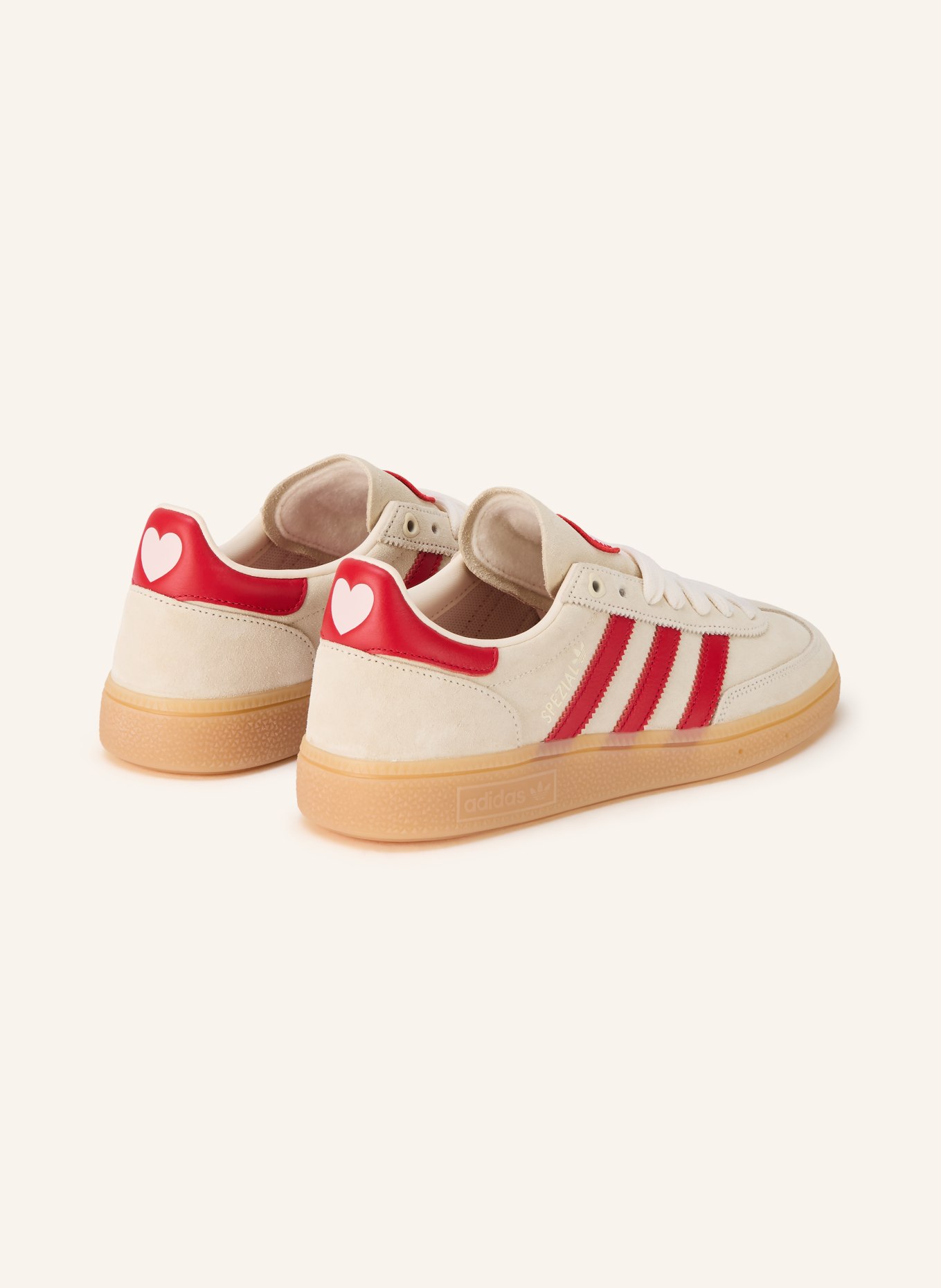adidas Originals Sneaker HANDBALL SPEZIAL: CREME / ROT