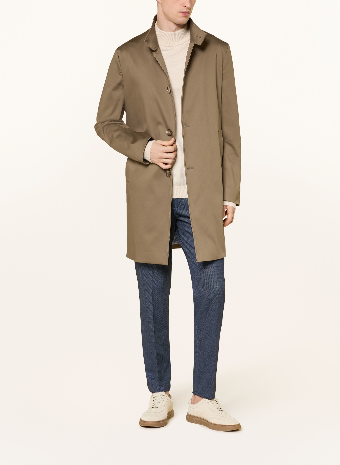 CINQUE Mantel CIBURTON: KHAKI