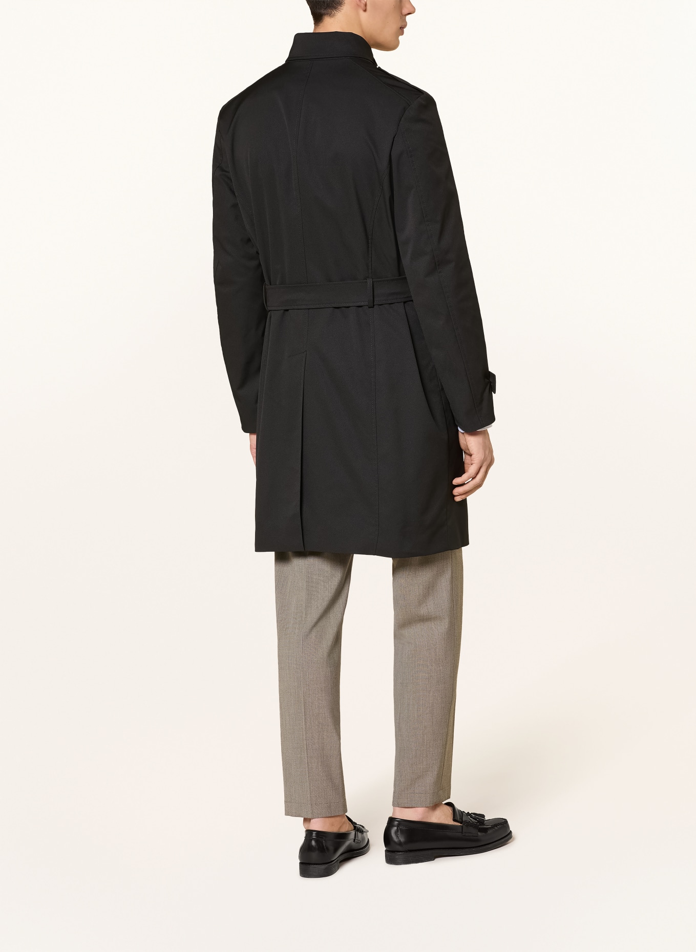 CINQUE Trenchcoat CIABERDEEN: SCHWARZ