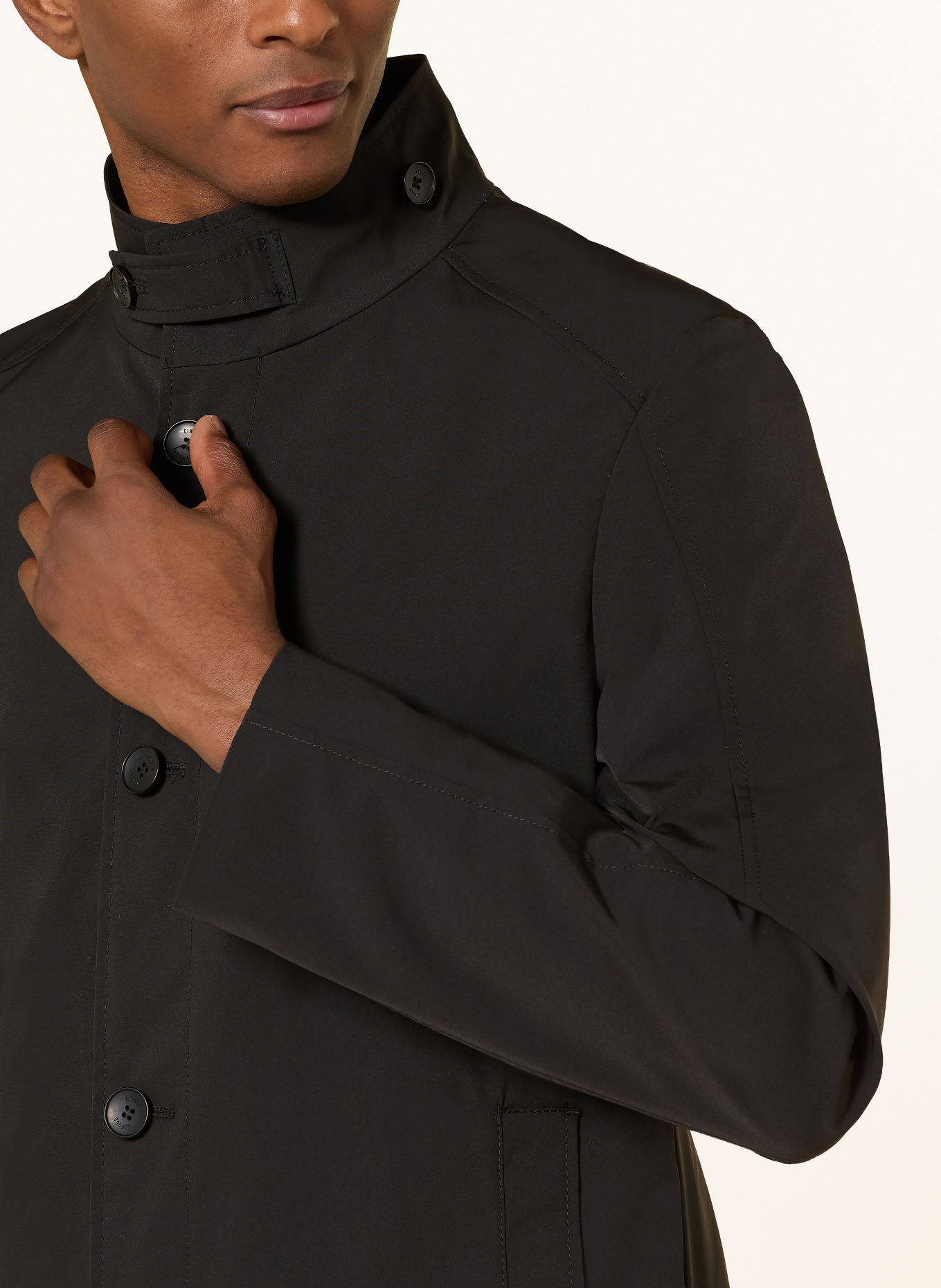 CINQUE Mantel CISCORE: SCHWARZ