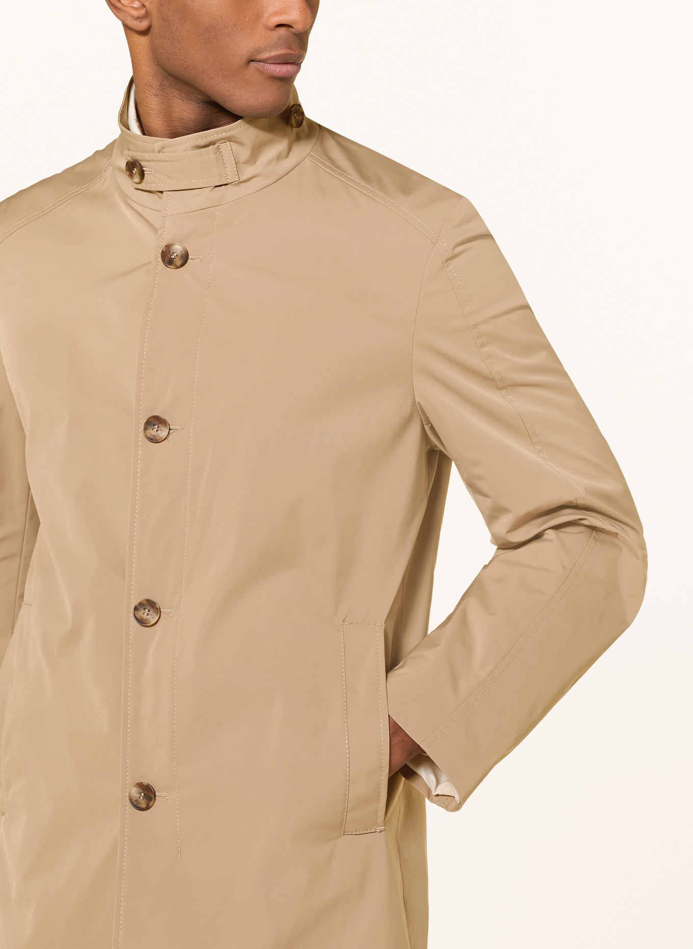 CINQUE Płaszcz CISCORE: BEŻOWY