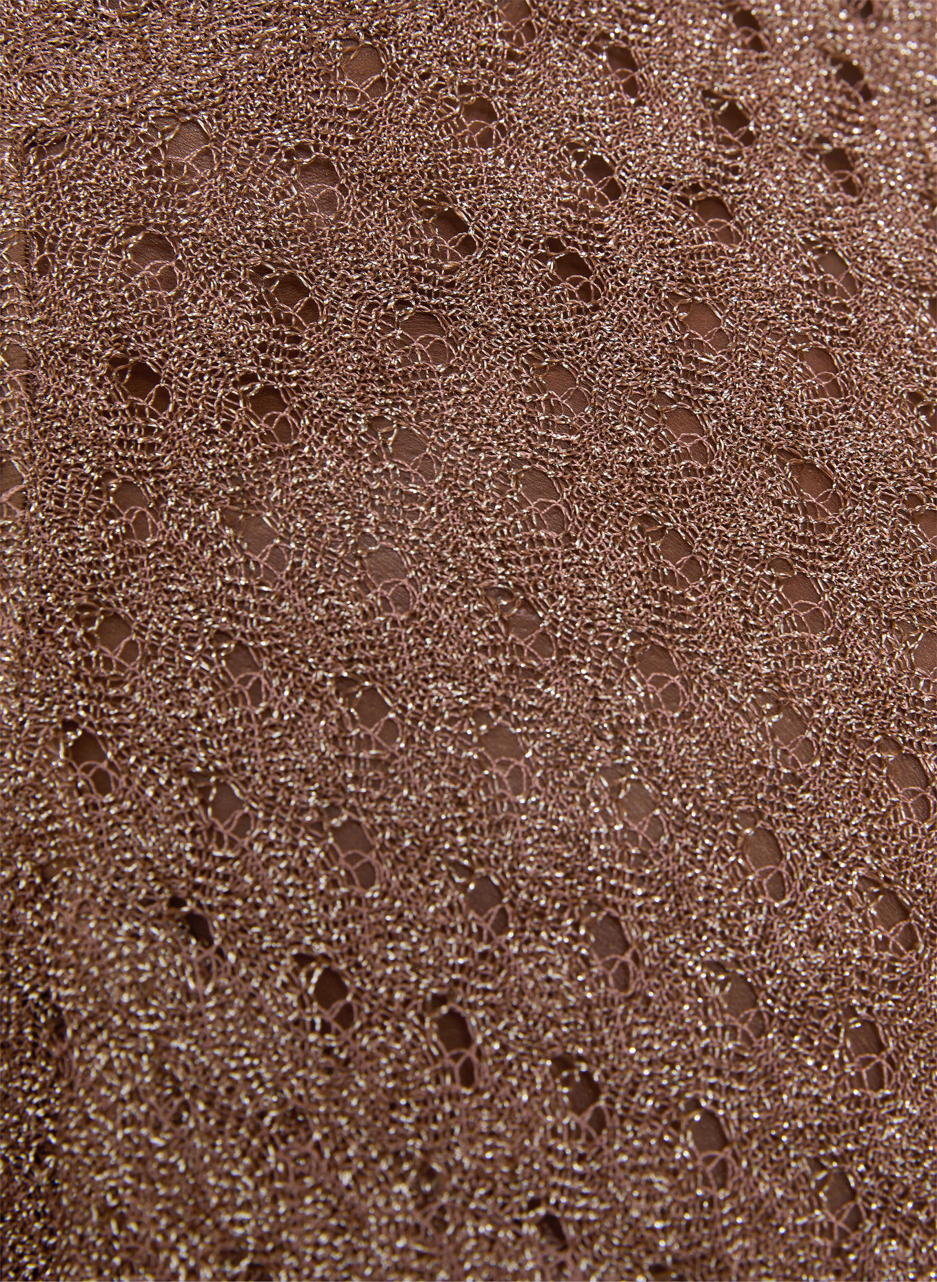 MISSONI Marlenehose mit Glitzergarn: CAMEL