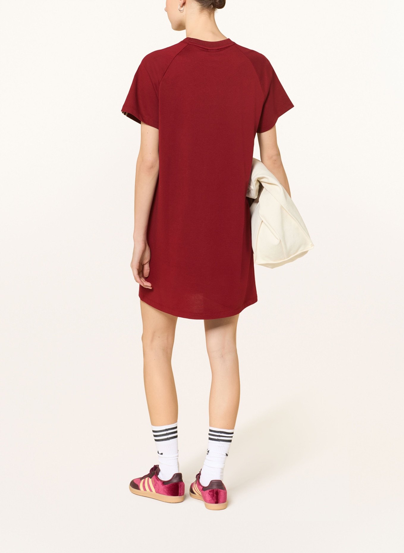 adidas Jersey dress SPAIN ORIGINALS: DARK RED / WHITE