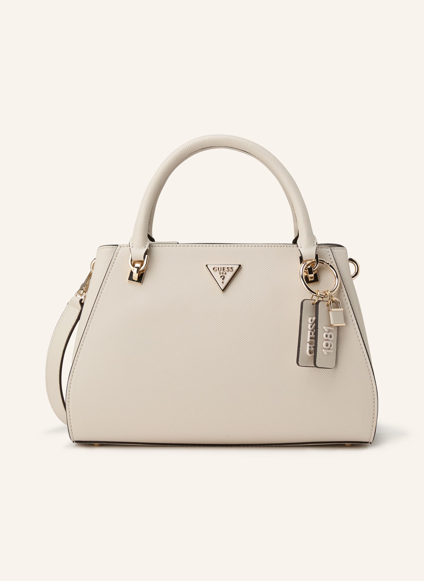 GUESS Handtasche NOELLE: CREME