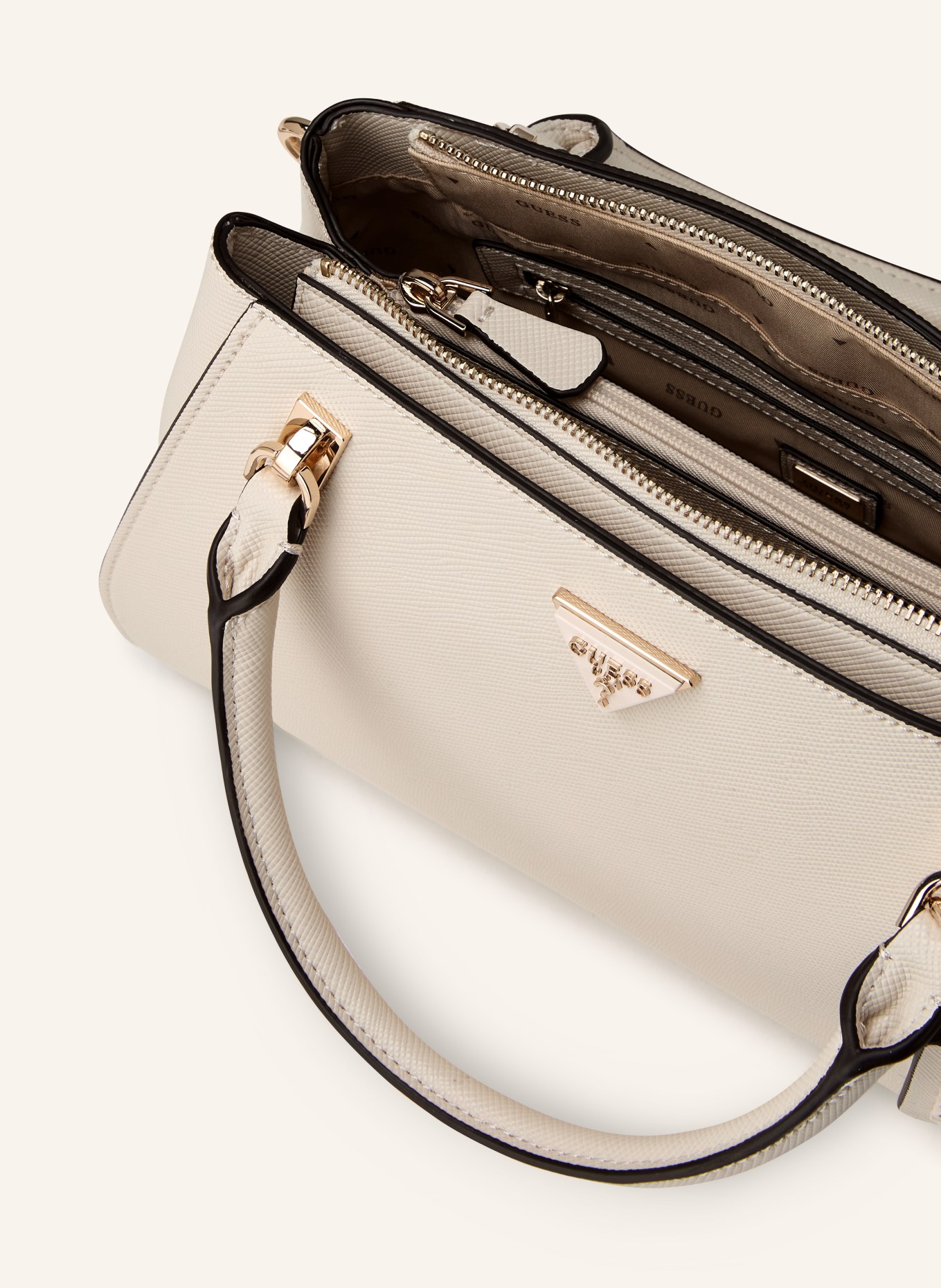 GUESS Handtasche NOELLE: CREME