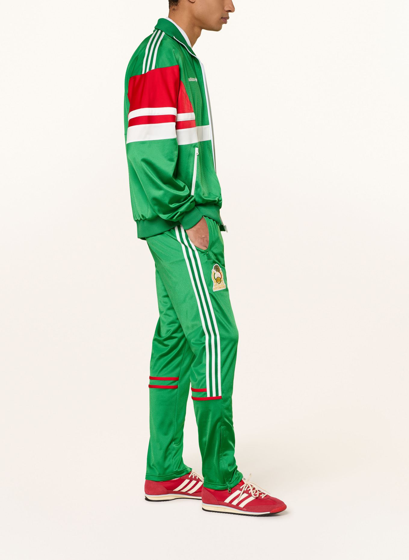 adidas Track Pants MEXIKO 86 ORIGINALS: GRÜN / ROT / WEISS
