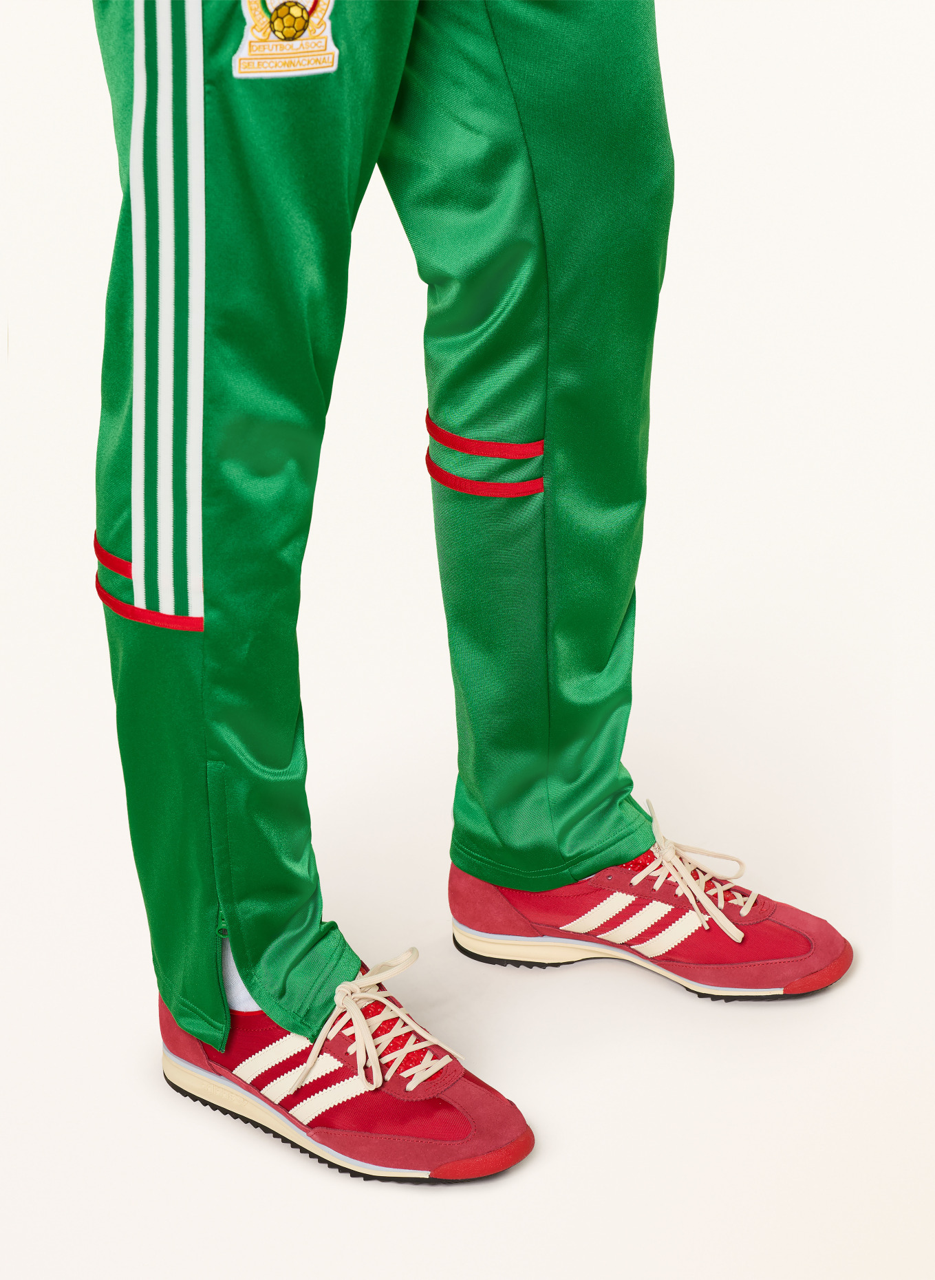 adidas Track Pants MEXIKO 86 ORIGINALS: GRÜN / ROT / WEISS
