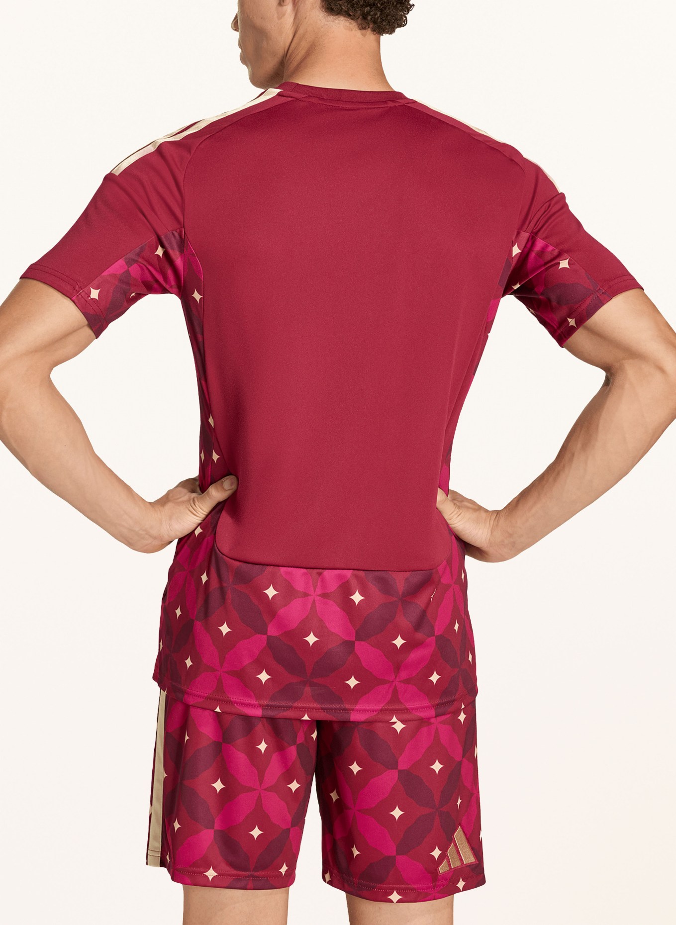 adidas Torwarttrikot ITALIEN 26 HOME: DUNKELROT / GOLD