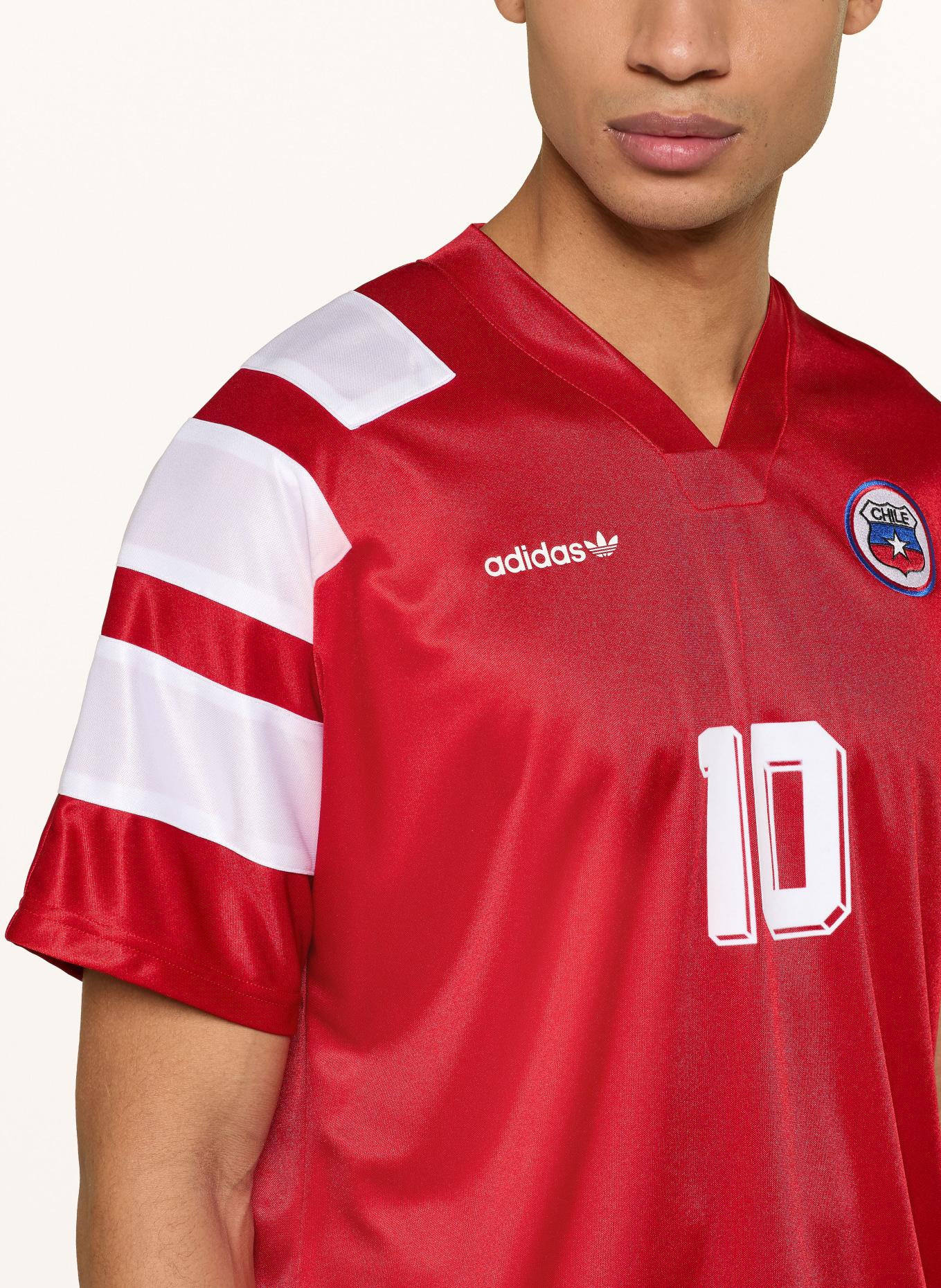 adidas Heimtrikot ANFP CHILE 26 für Herren: DUNKELROT / BLAU / WEISS