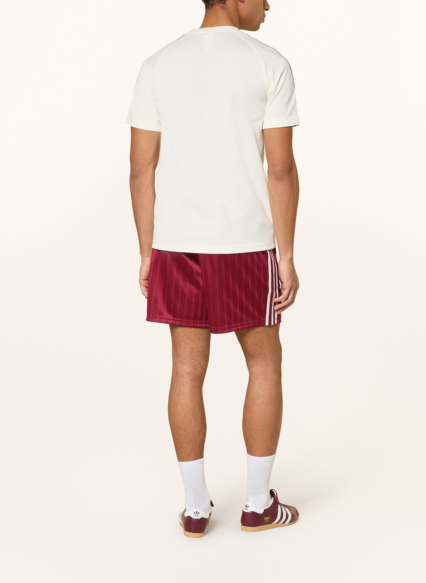 adidas Shorts SPANIEN ORIGINALS: DUNKELROT / WEISS