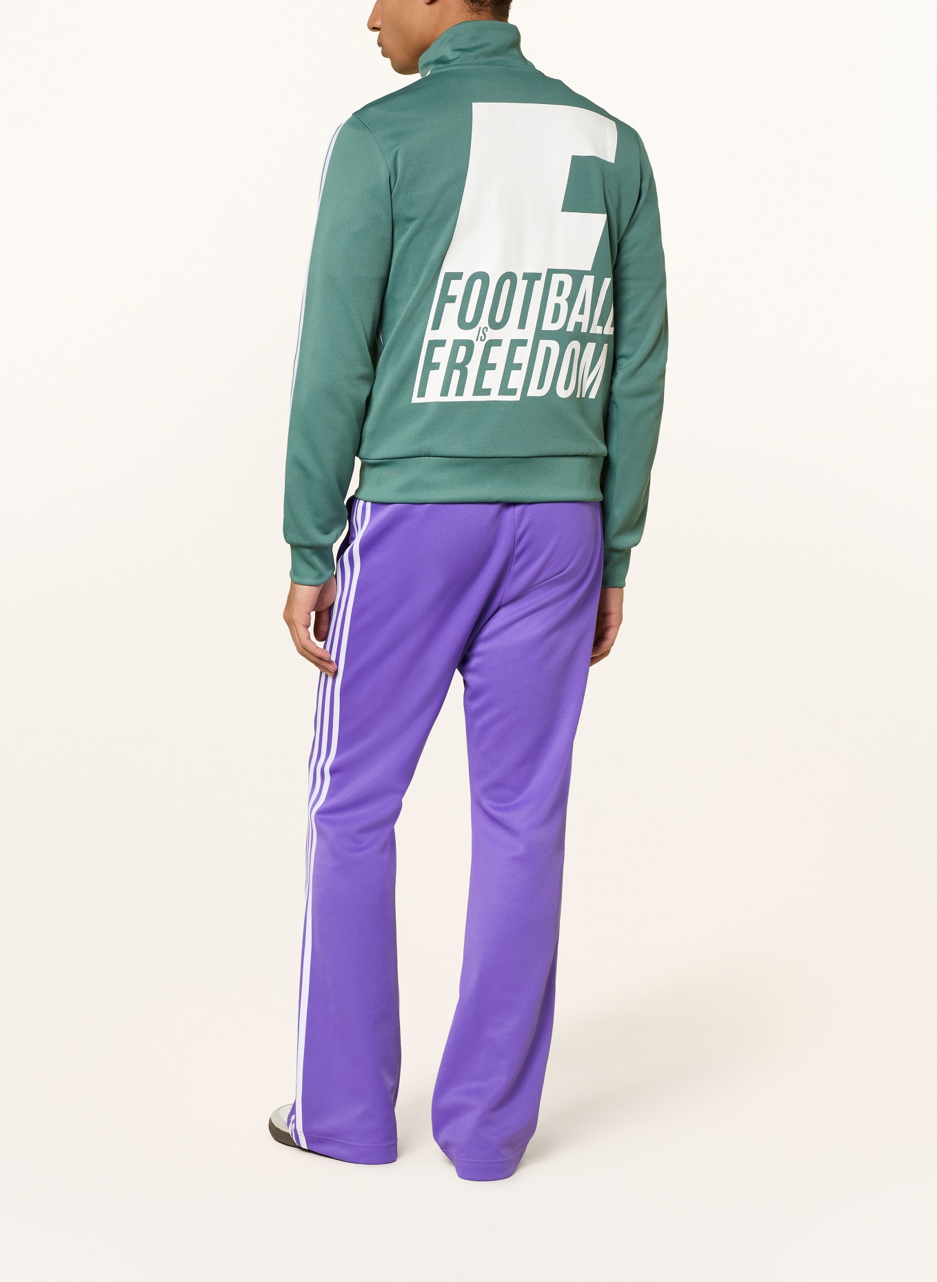 adidas Track Pants BOB MARLEY ORIGINALS: LILA / WEISS