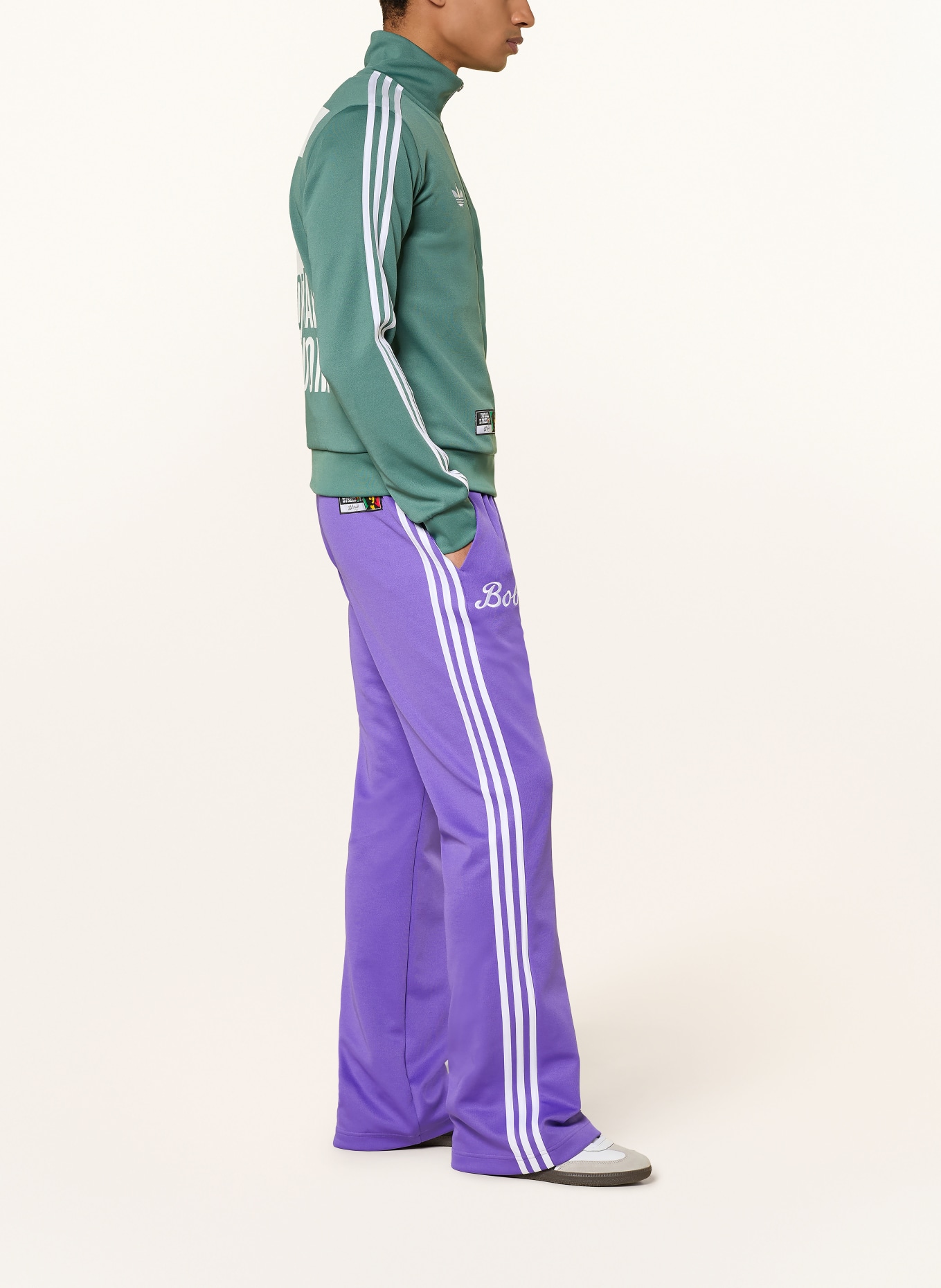 adidas Track Pants BOB MARLEY ORIGINALS: LILA / WEISS