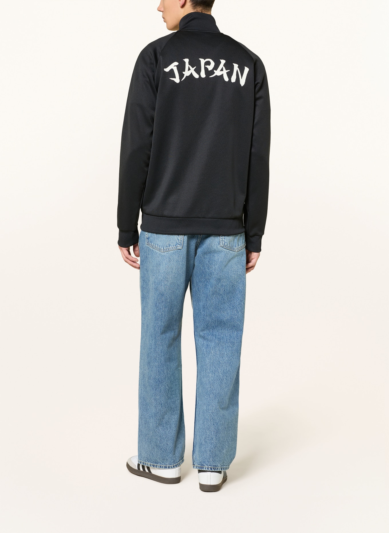 adidas Kurtka treningowa JAPAN FOOTBALL ASSOCIATION: CZARNY / RÓŻOWY / JASNOZIELONY