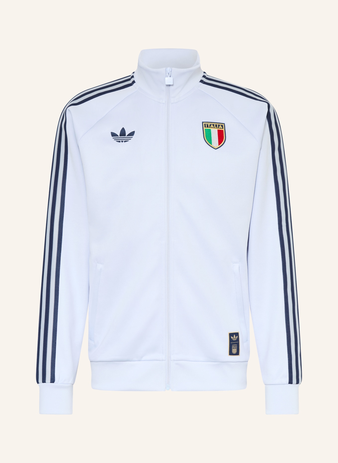 adidas Kurtka treningowa ITALIEN ORIGINALS: JASNONIEBIESKI / NIEBIESKI