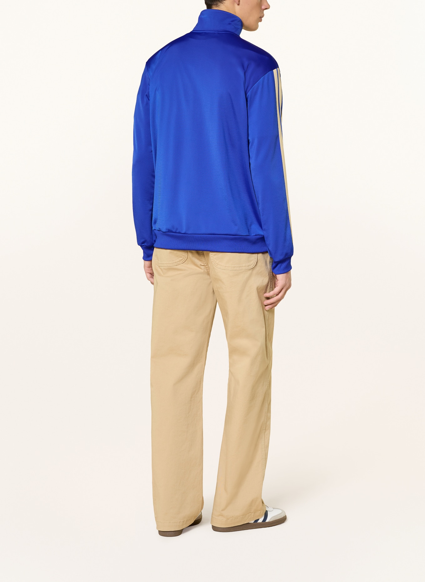 adidas Trainingsjacke FIGC ITALIEN DNA: BLAU / GOLD / WEISS