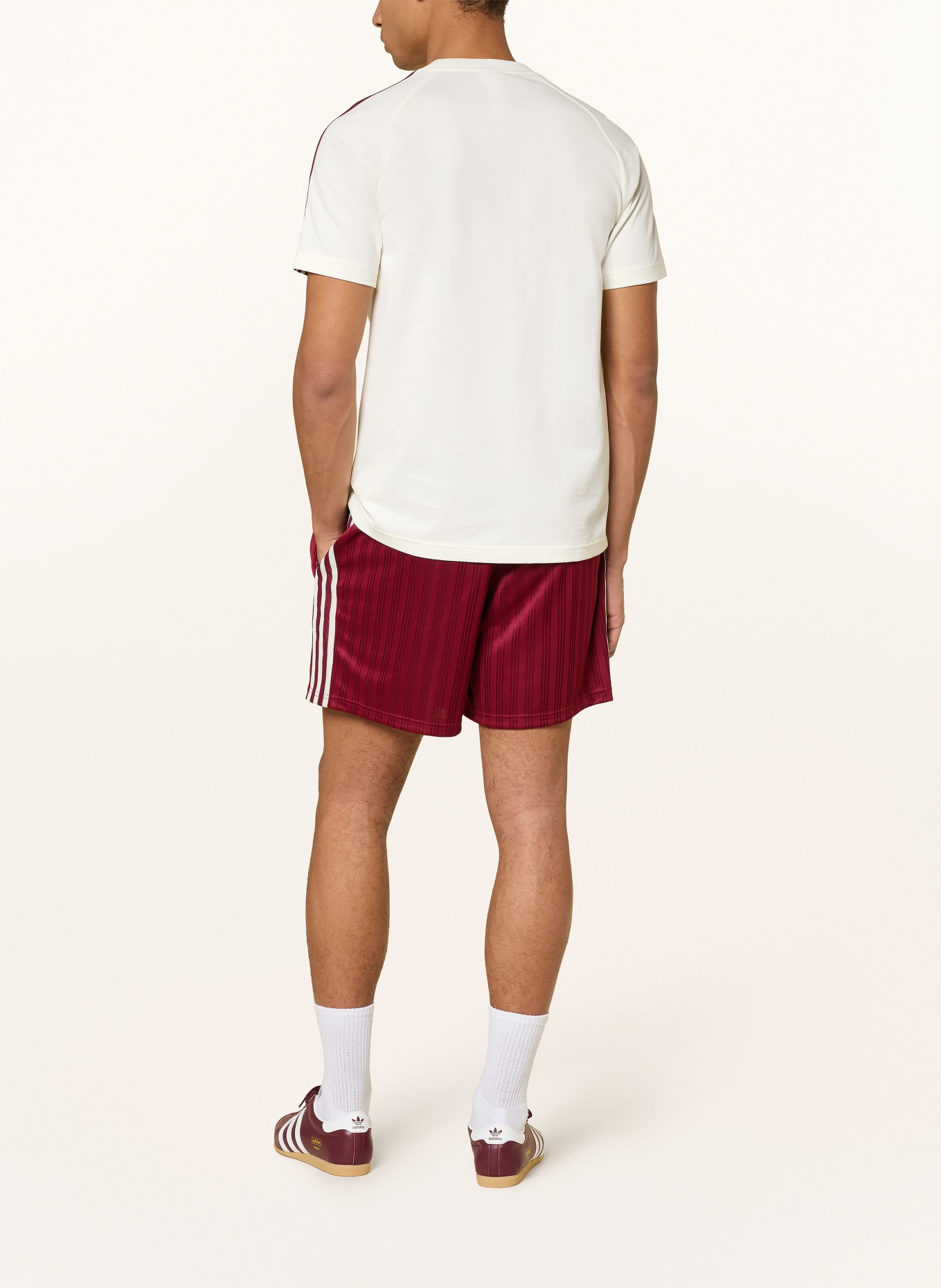 adidas T-Shirt SPANIEN ORIGINALS: WEISS / DUNKELROT