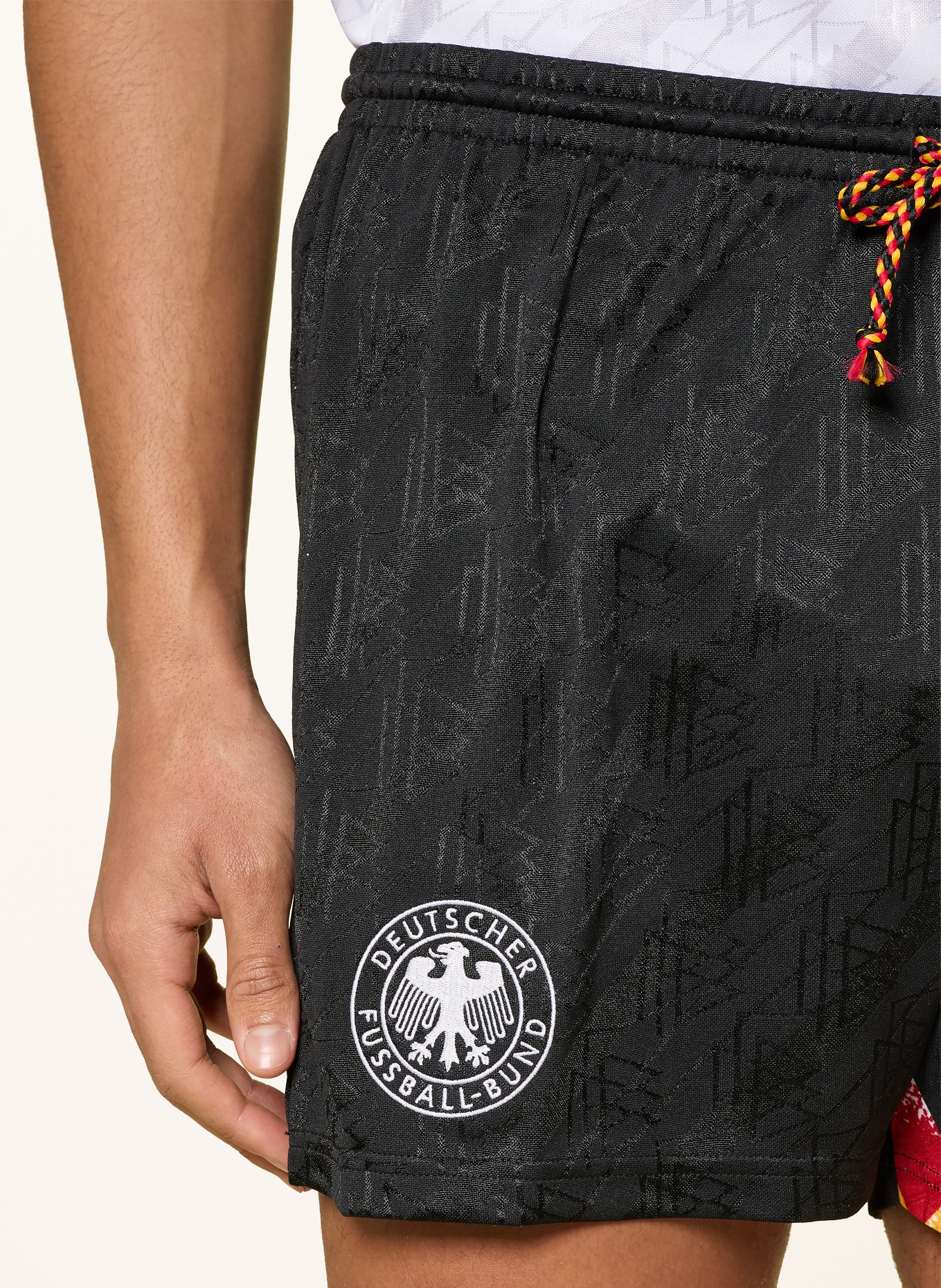 adidas Shorts GERMANY 1994: BLACK / WHITE
