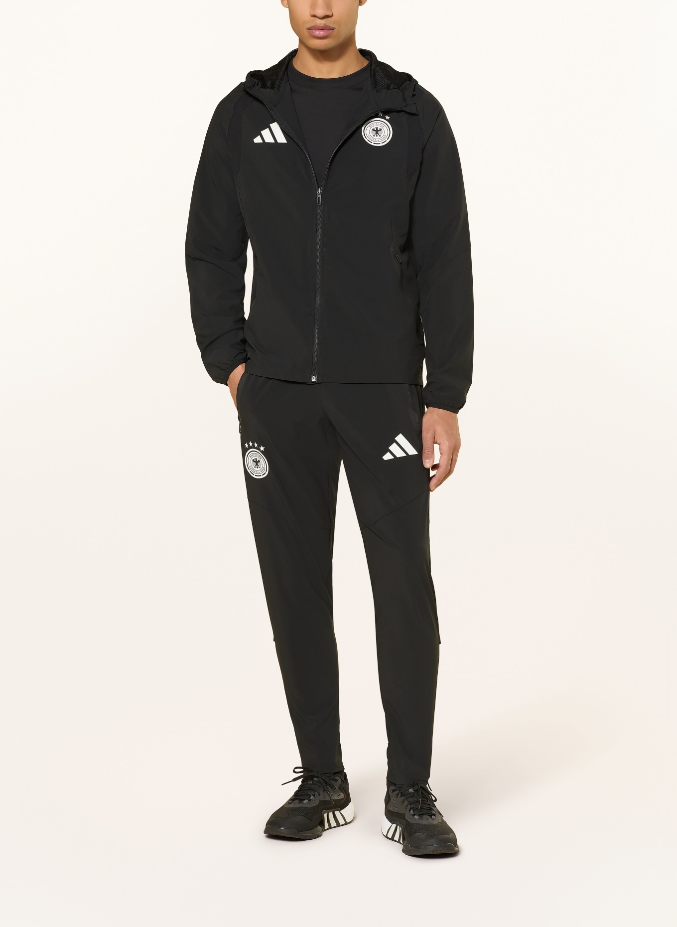 adidas Trainingshose DEUTSCHLAND TIRO TRAVEL: SCHWARZ