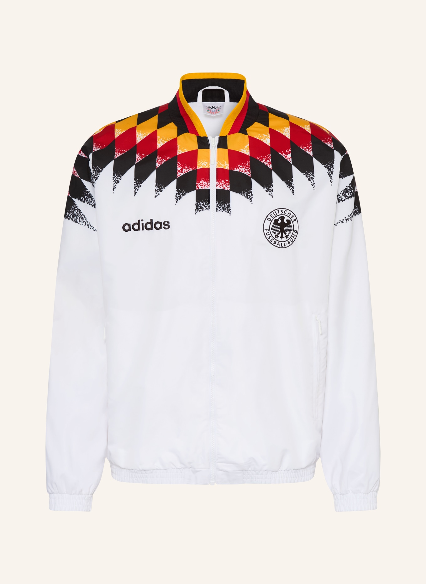 adidas Germany 1994 Training Jacket: WHITE / BLACK