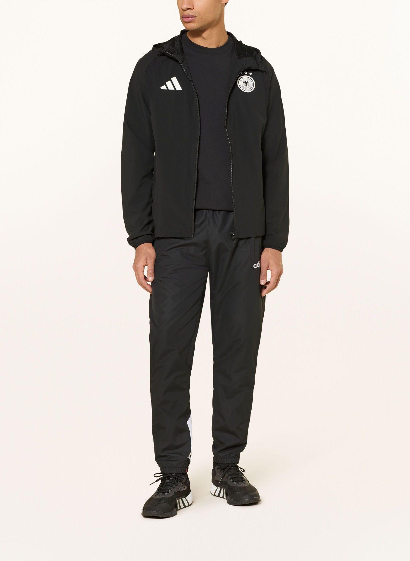adidas Trainingshose DEUTSCHLAND 1994: SCHWARZ