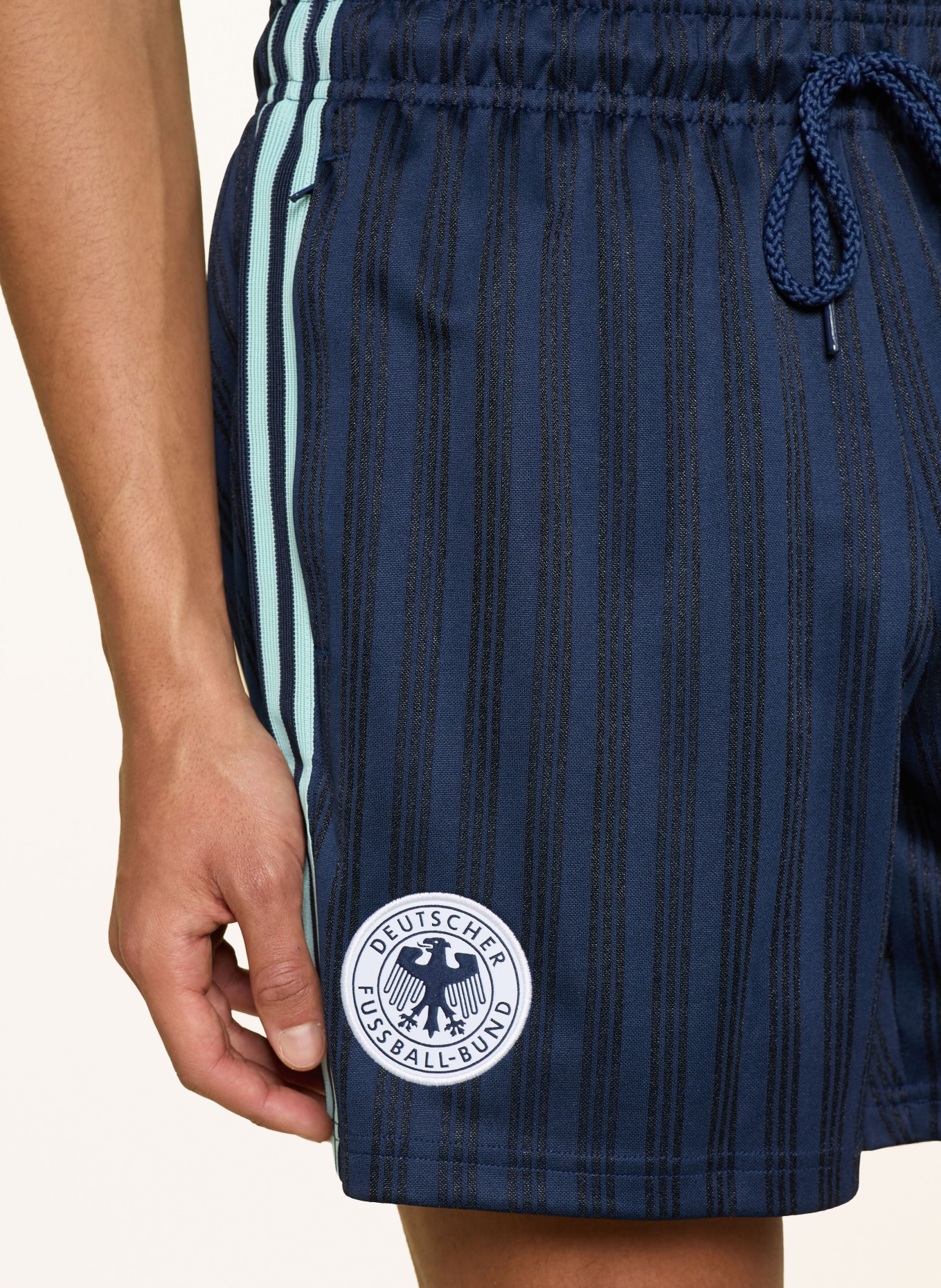 adidas Shorts DEUTSCHLAND ORIGINALS: BLAU / TÜRKIS