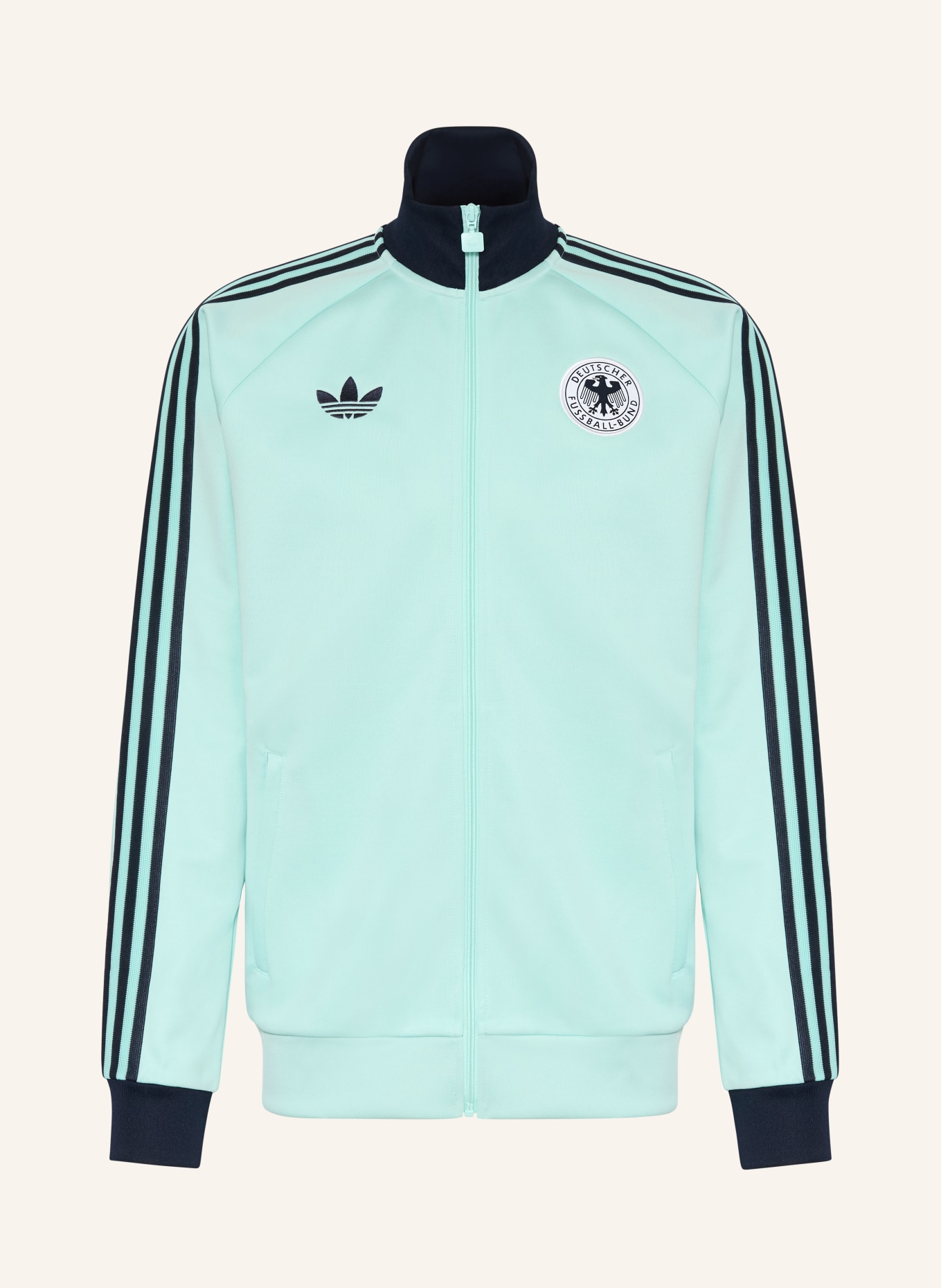 adidas Trainingsjacke DEUTSCHLAND ORIGINALS: TÜRKIS / BLAU