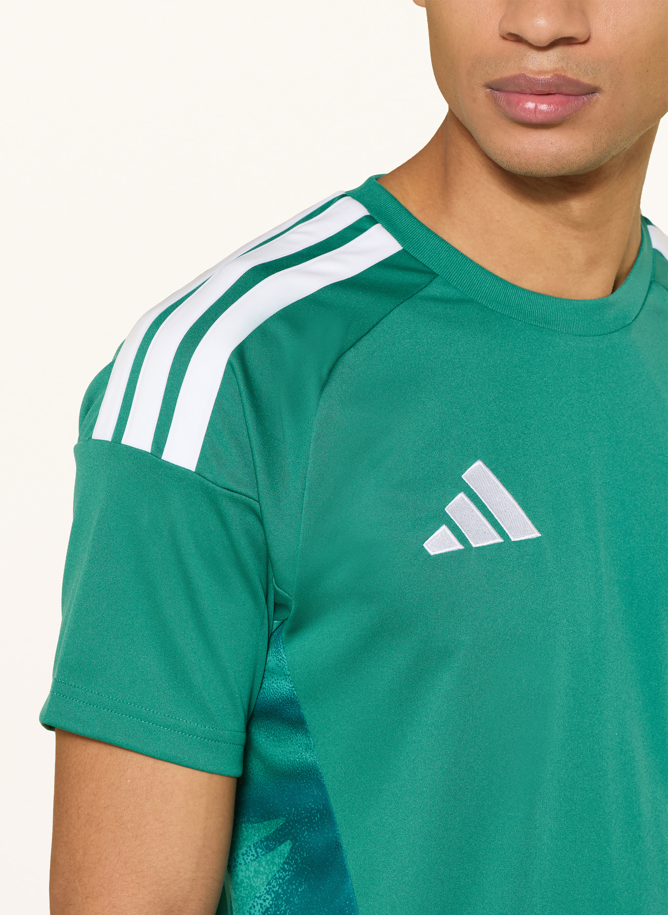 adidas Brankářský dres REPLICA DOMÁCÍ NĚMECKO 26: PETROLEJOVÁ / BÍLÁ