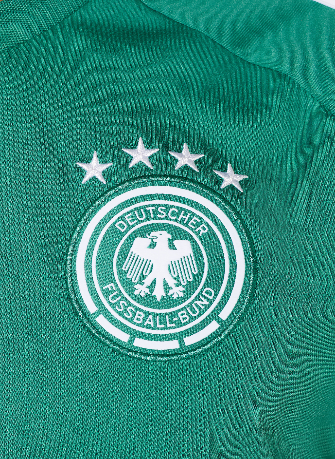 adidas Brankářský dres REPLICA DOMÁCÍ NĚMECKO 26: PETROLEJOVÁ / BÍLÁ