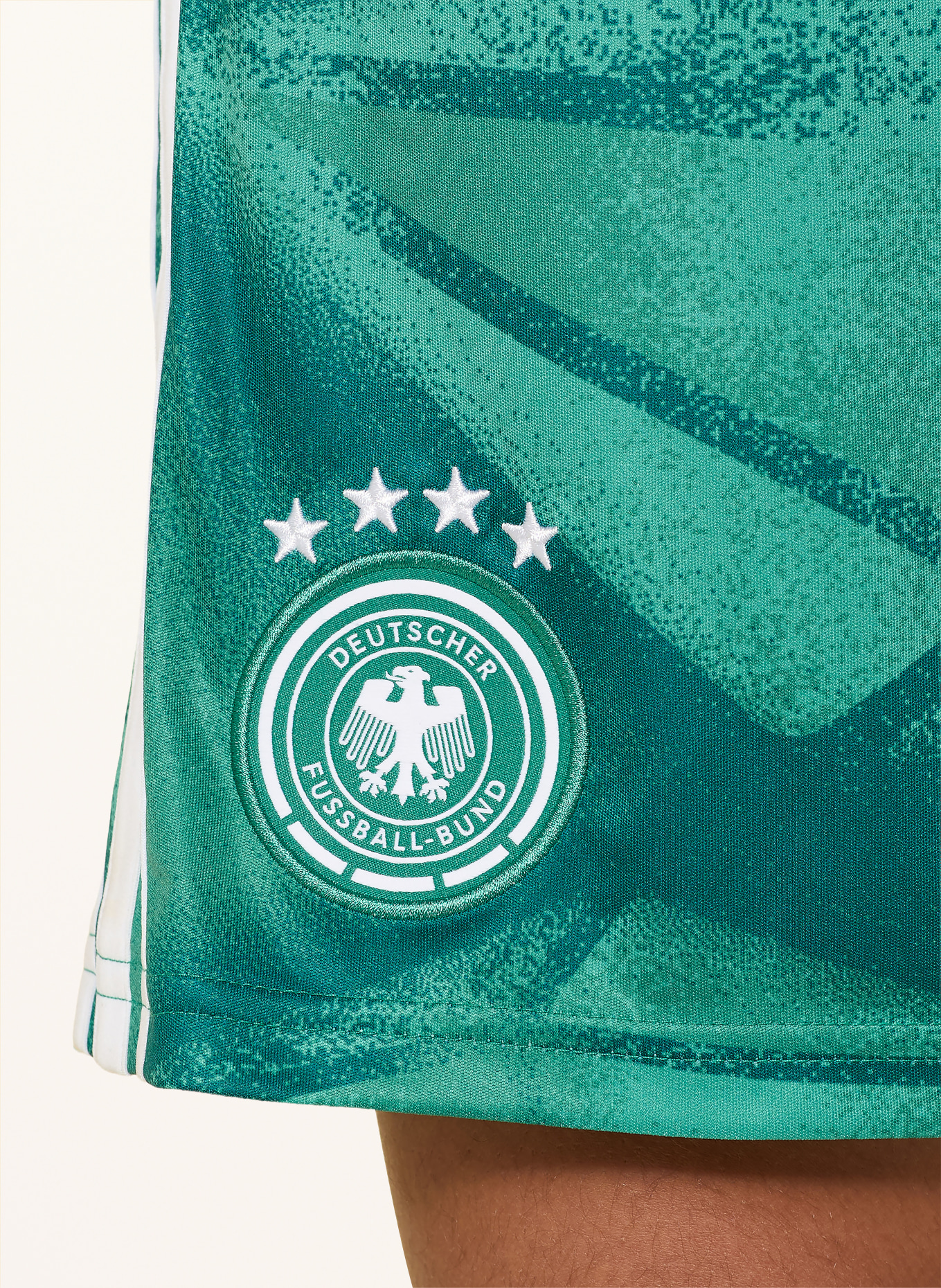 adidas Torwarttrikothose DEUTSCHLAND 26: PETROL / WEISS