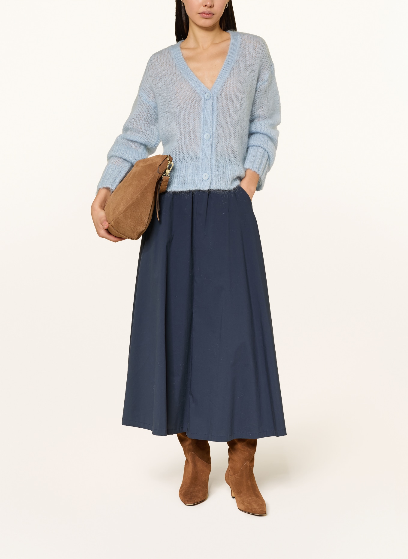 Part Two Mohérový svetr: TMAVĚ MODRÁ