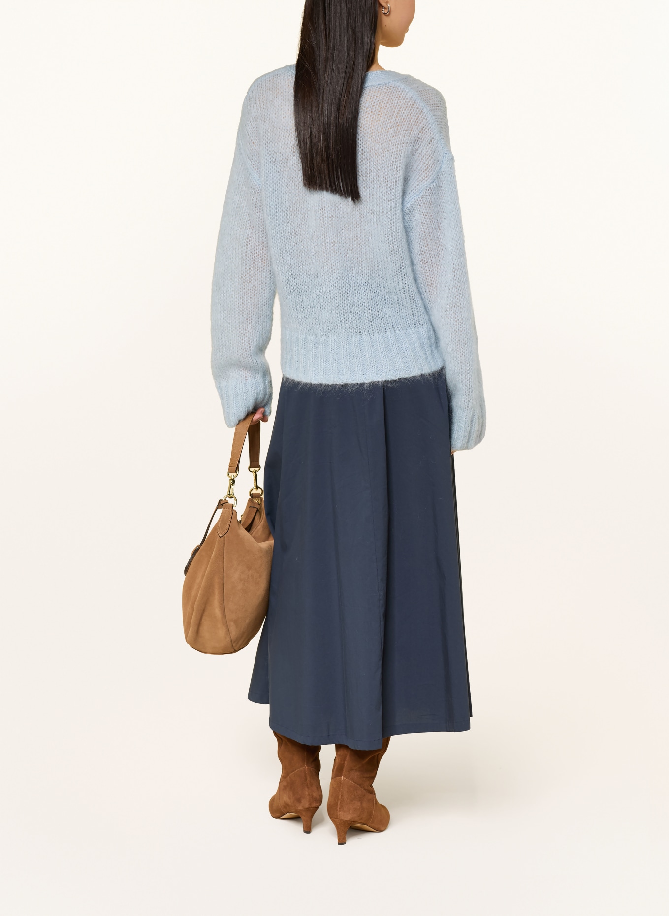 Part Two Mohérový svetr: TMAVĚ MODRÁ