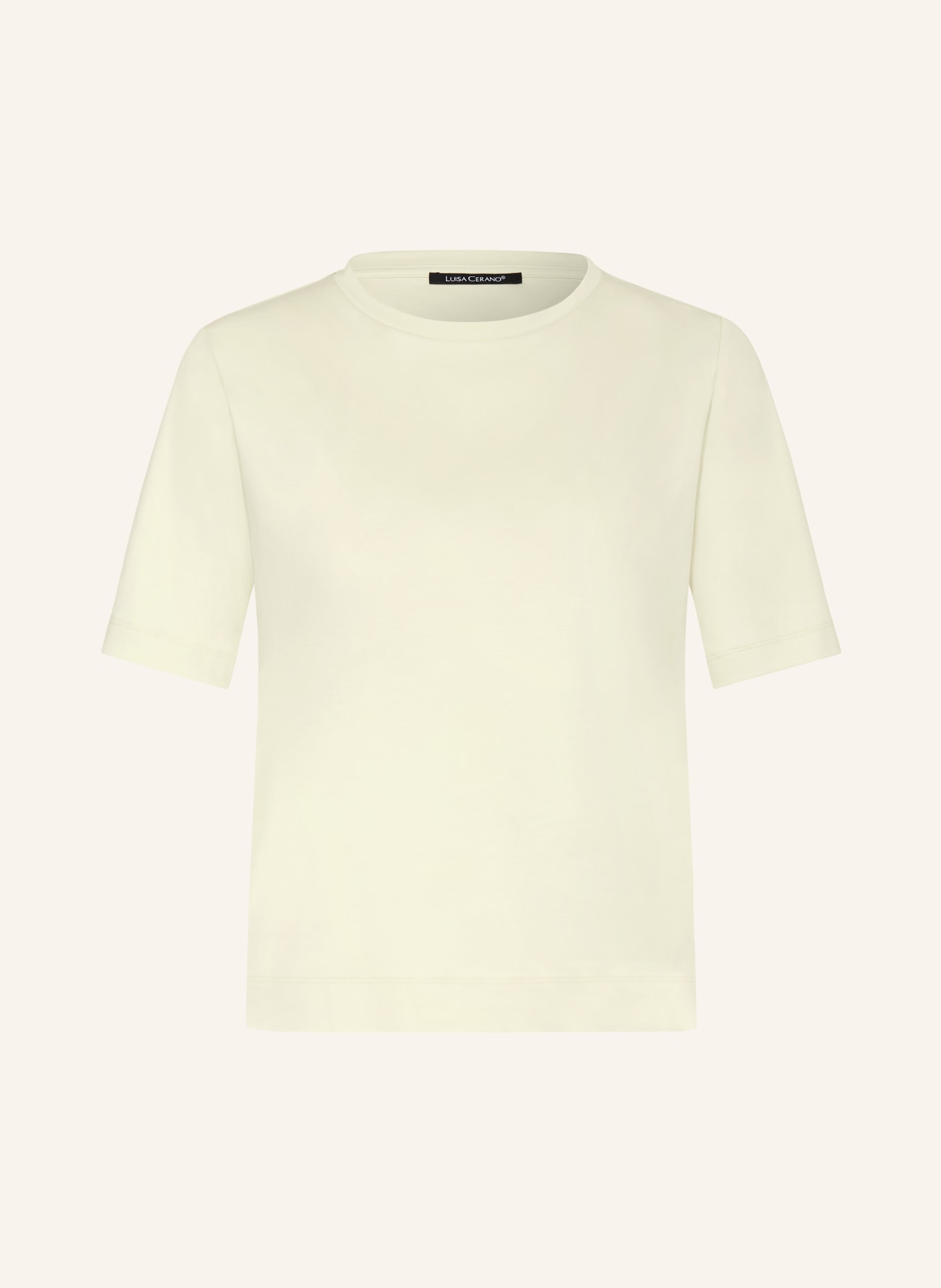 LUISA CERANO tričko: SVĚTLE ZELENÁ
