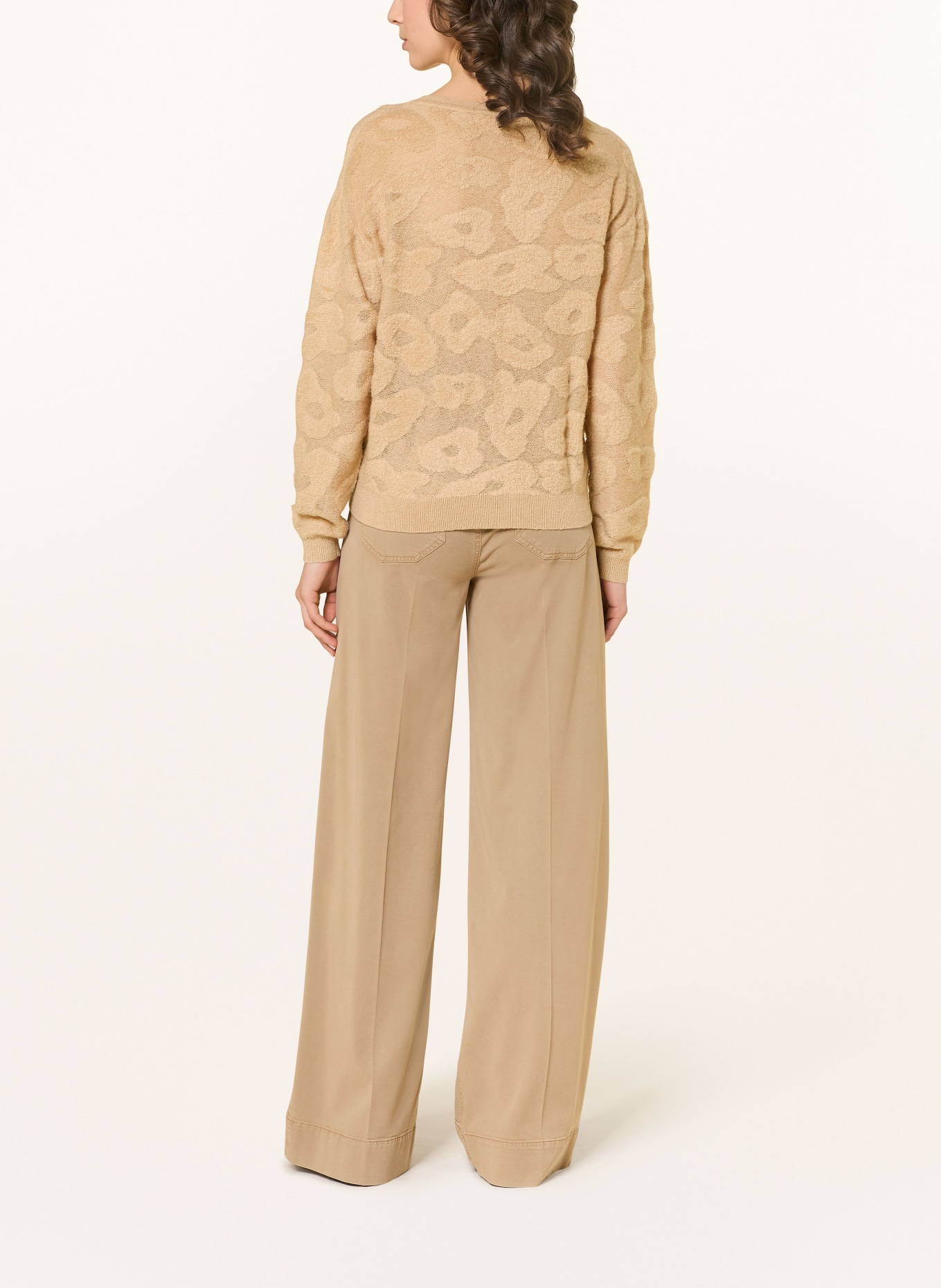 LUISA CERANO Pullover: BEIGE