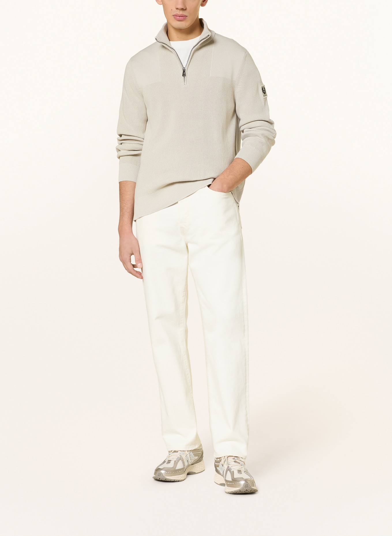 BELSTAFF Troyer COMMANDER: BEIGE