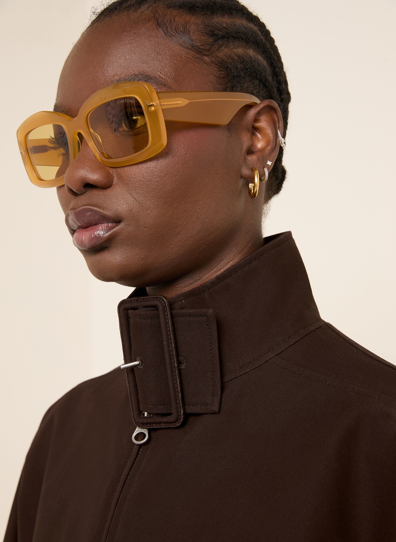 Courrèges Blouson: DUNKELBRAUN