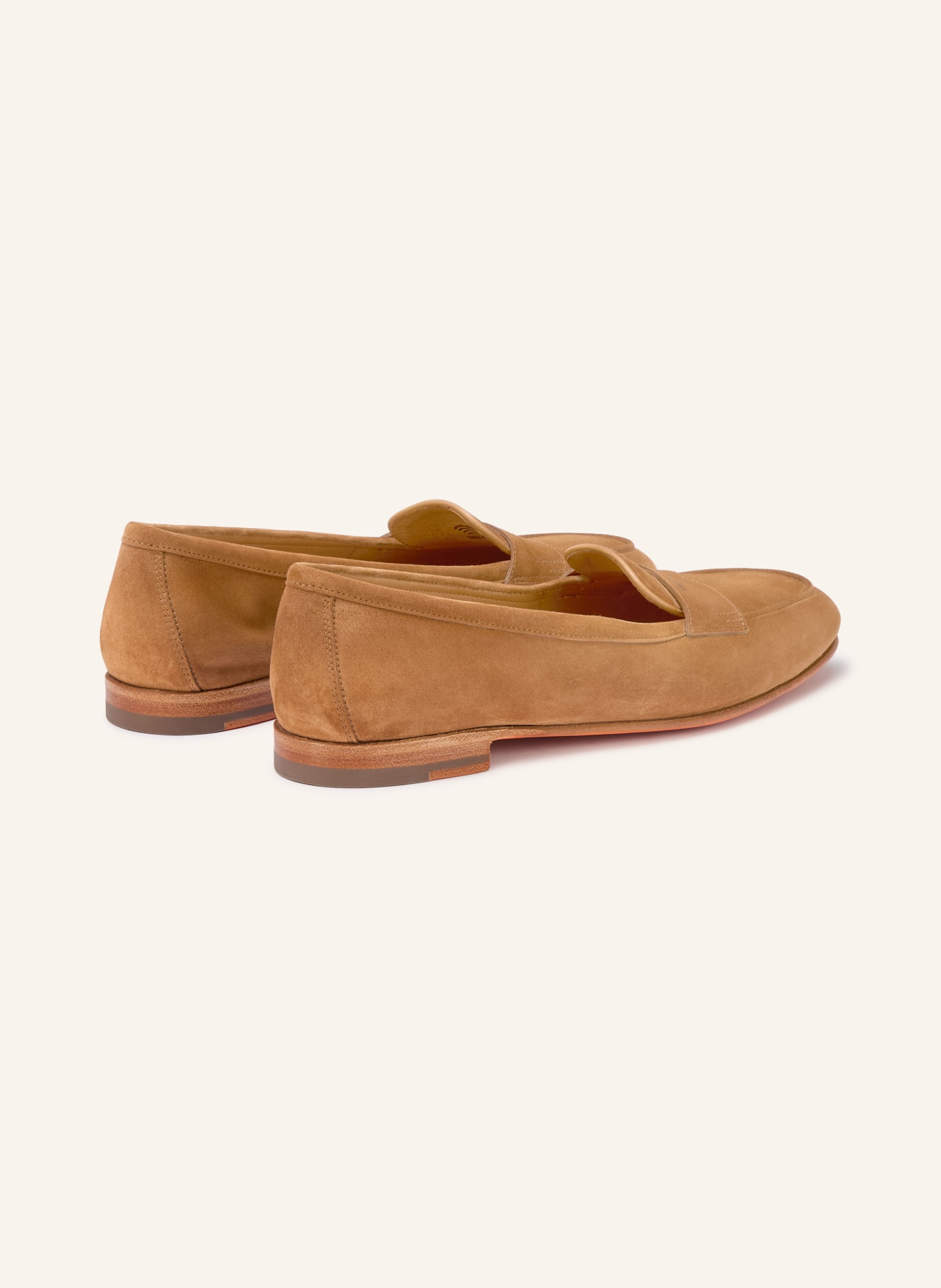 Santoni Penny-Loafer CARLA: HELLBRAUN