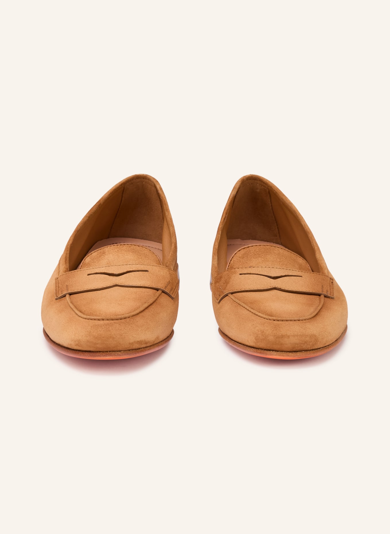 Santoni Penny-Loafer CARLA: HELLBRAUN