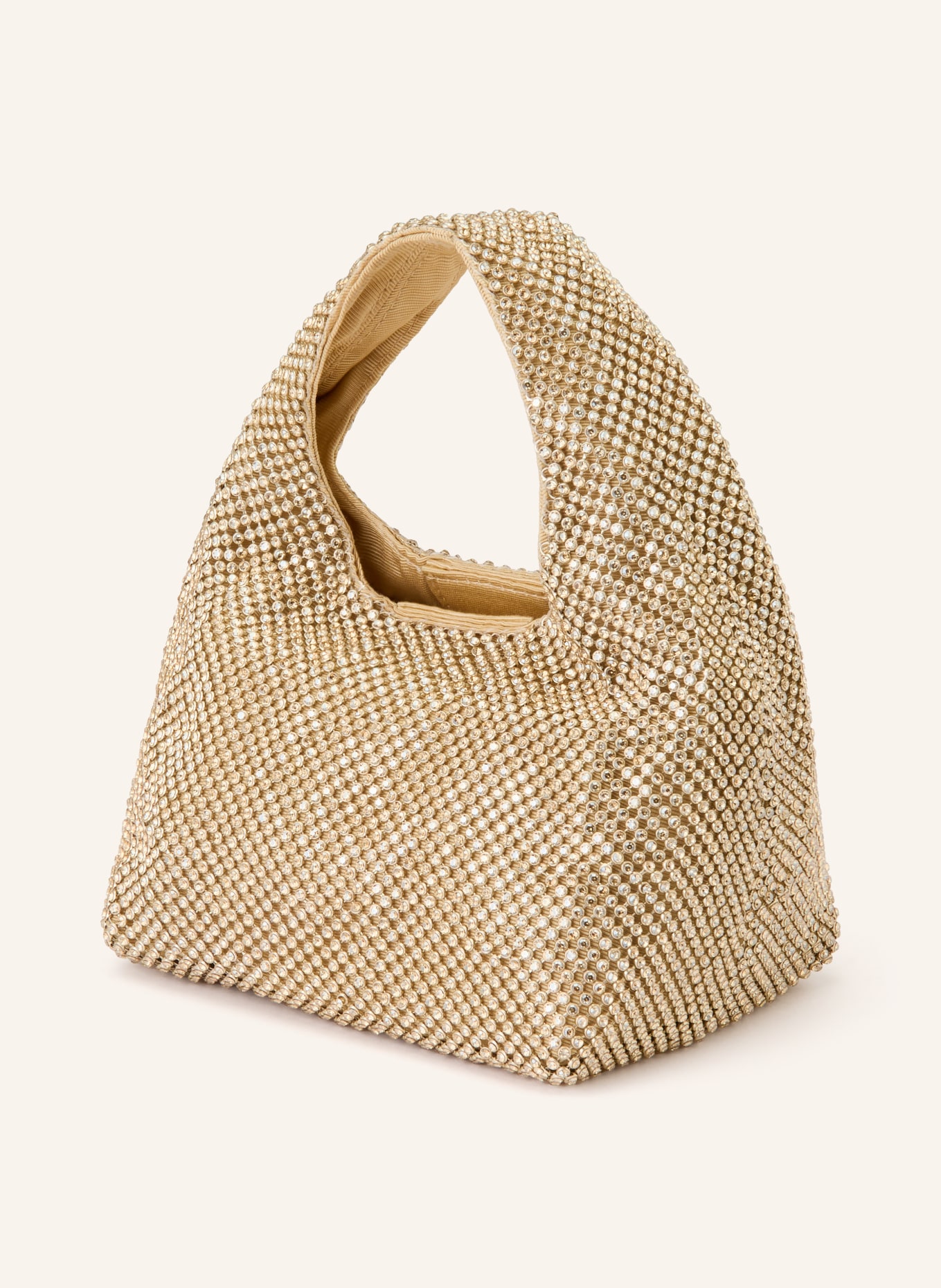 LOEFFLER RANDALL Torebka KENZIE z kamieniami ozdobnymi: ZŁOTY