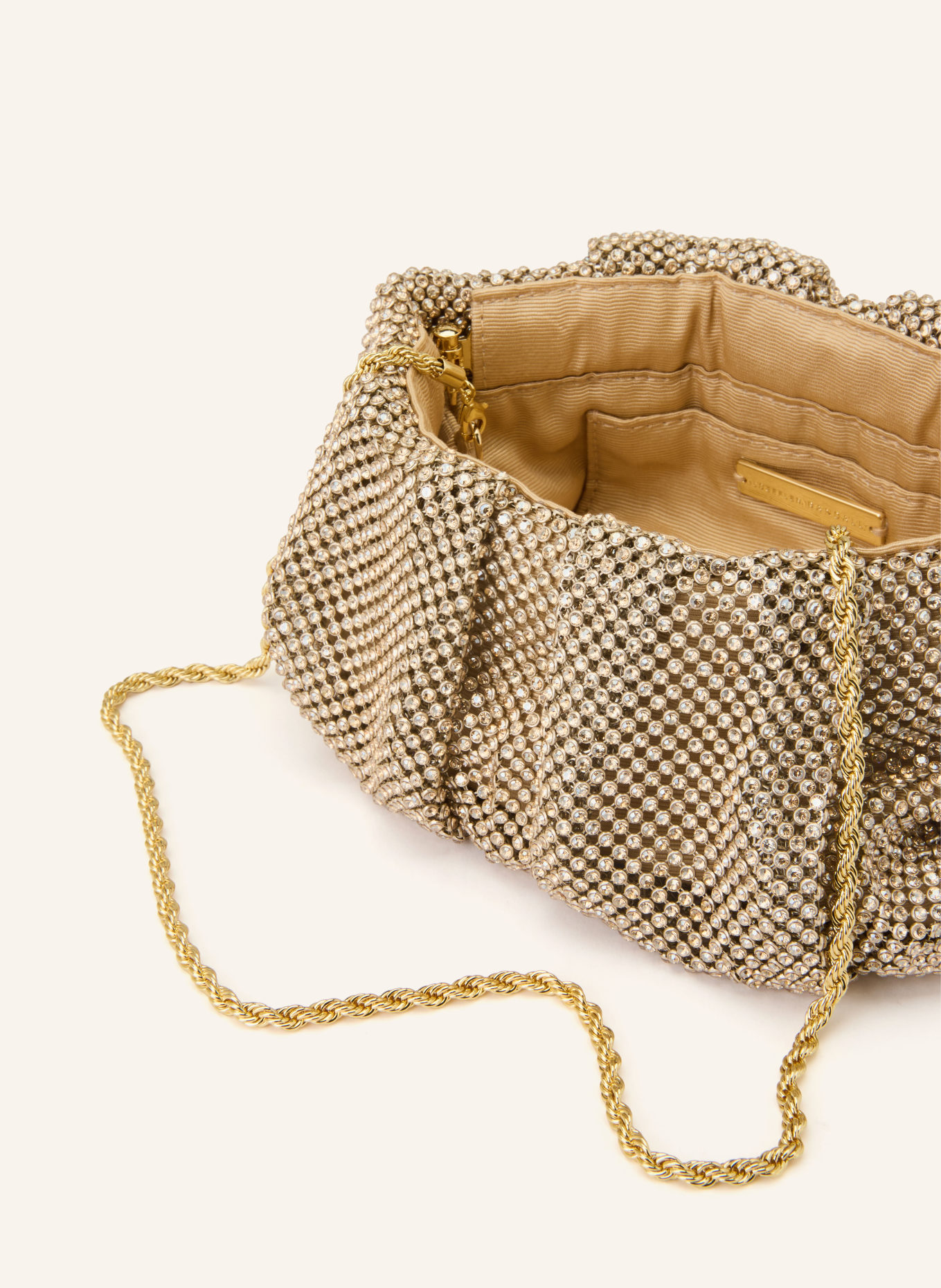 LOEFFLER RANDALL Clutch SERENA: GOLD