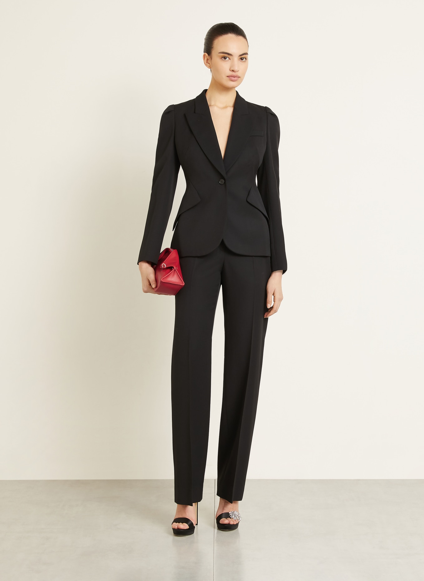McQUEEN Blazer: SCHWARZ