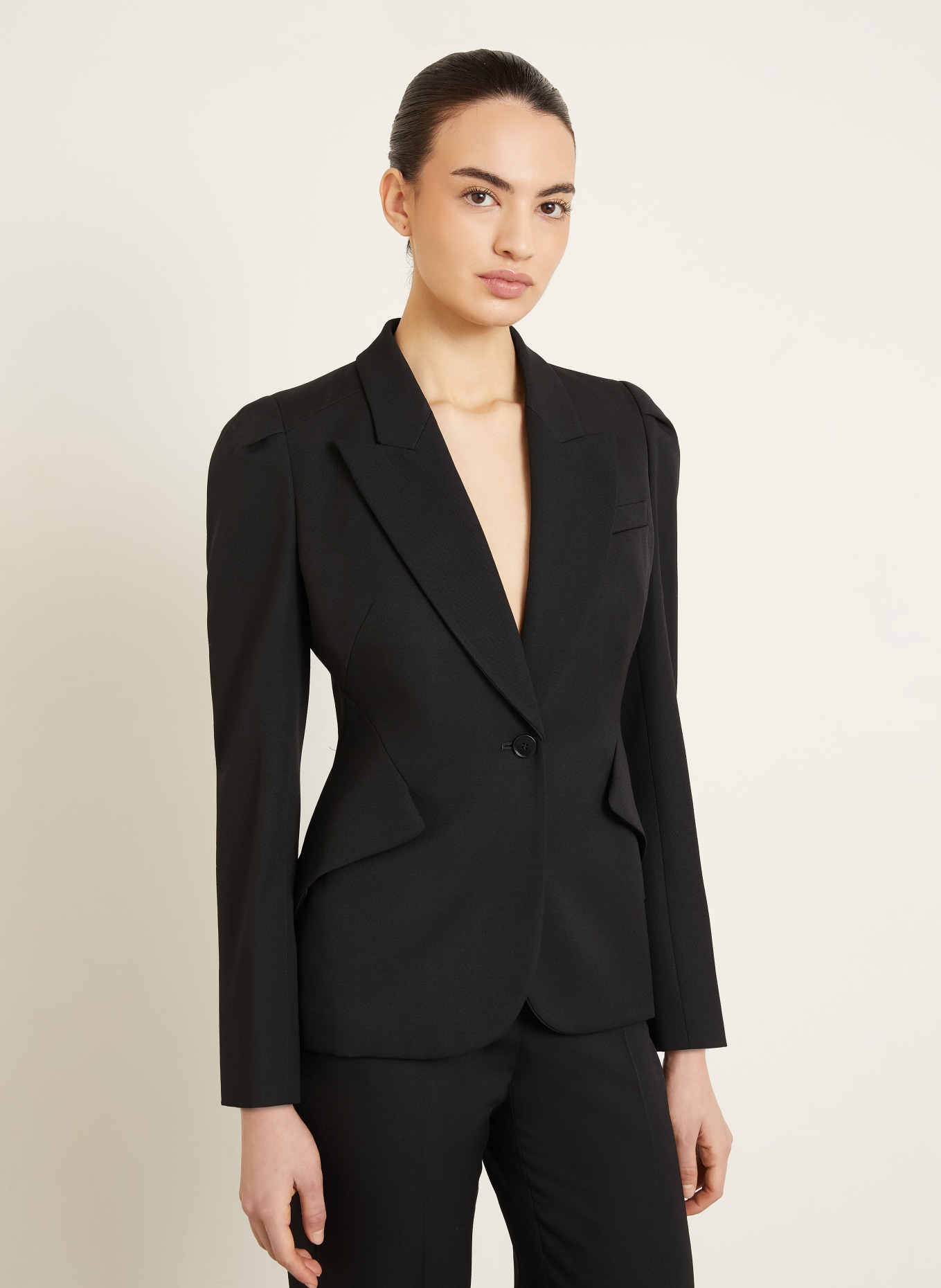 McQUEEN Blazer: SCHWARZ