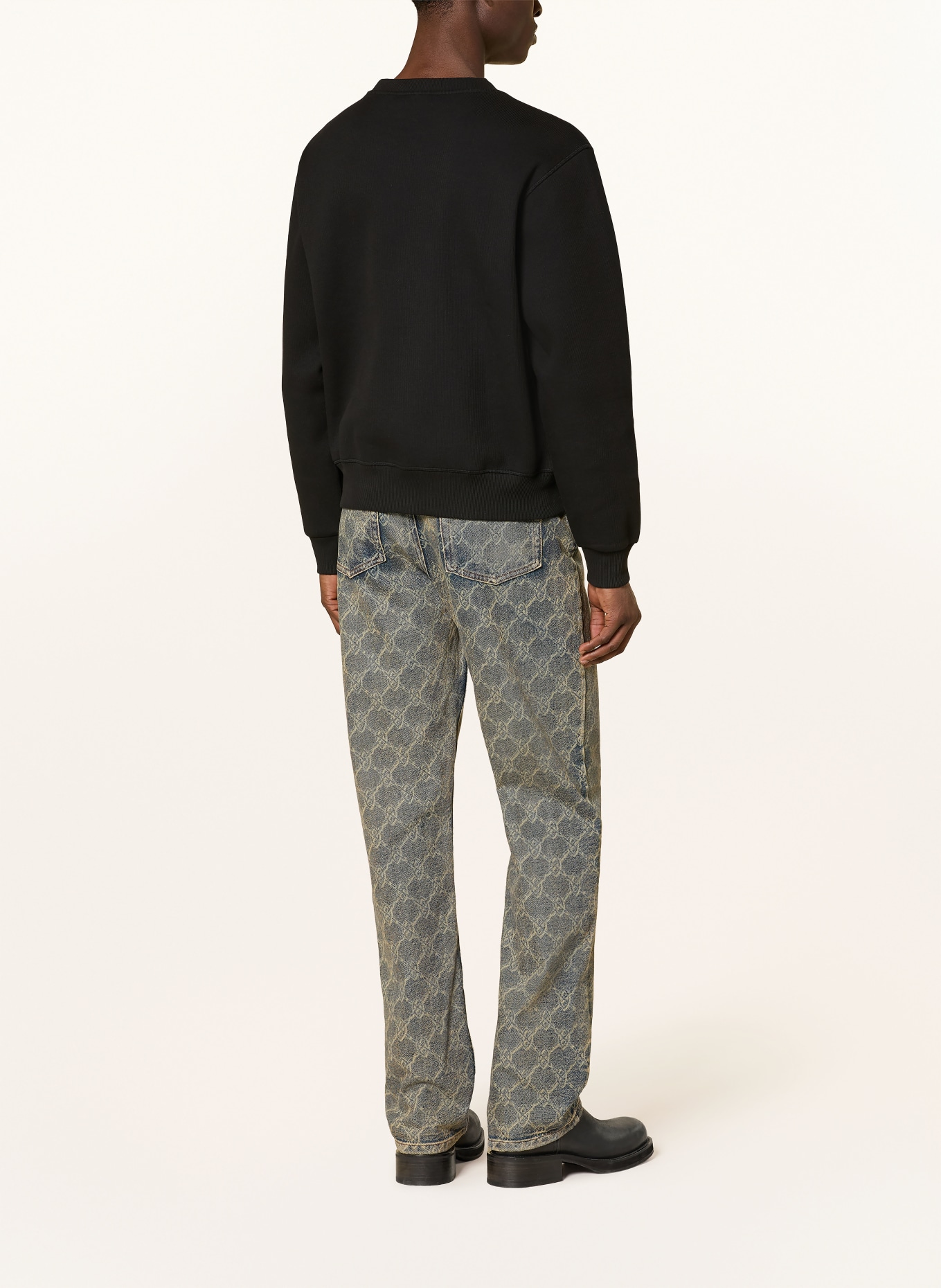 DAILY PAPER mikina: ČERNÁ