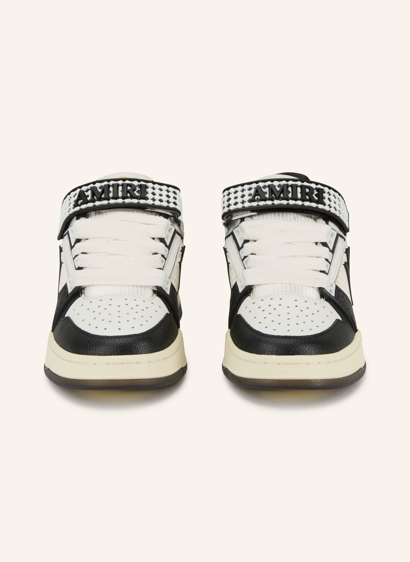 AMIRI Tenisky MA SKYLINE: ČERNÁ / BÍLÁ