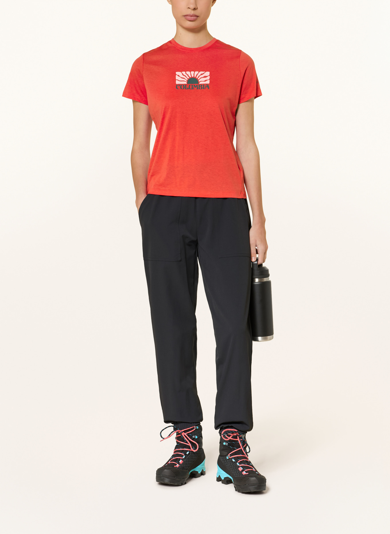 Columbia T-Shirt RUBY SPRINGS™: ROT