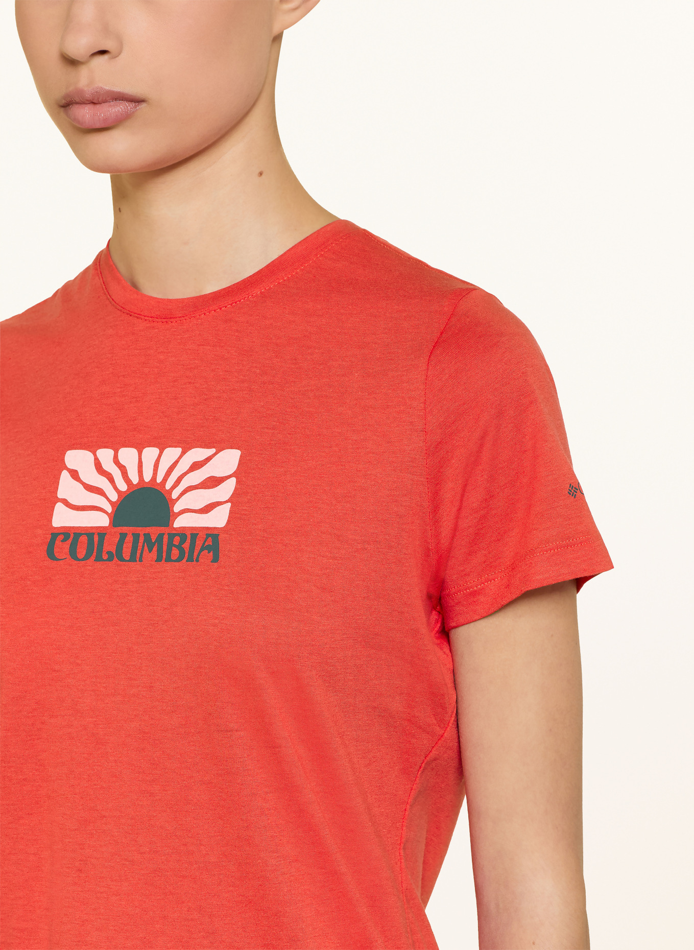Columbia T-Shirt RUBY SPRINGS™: ROT