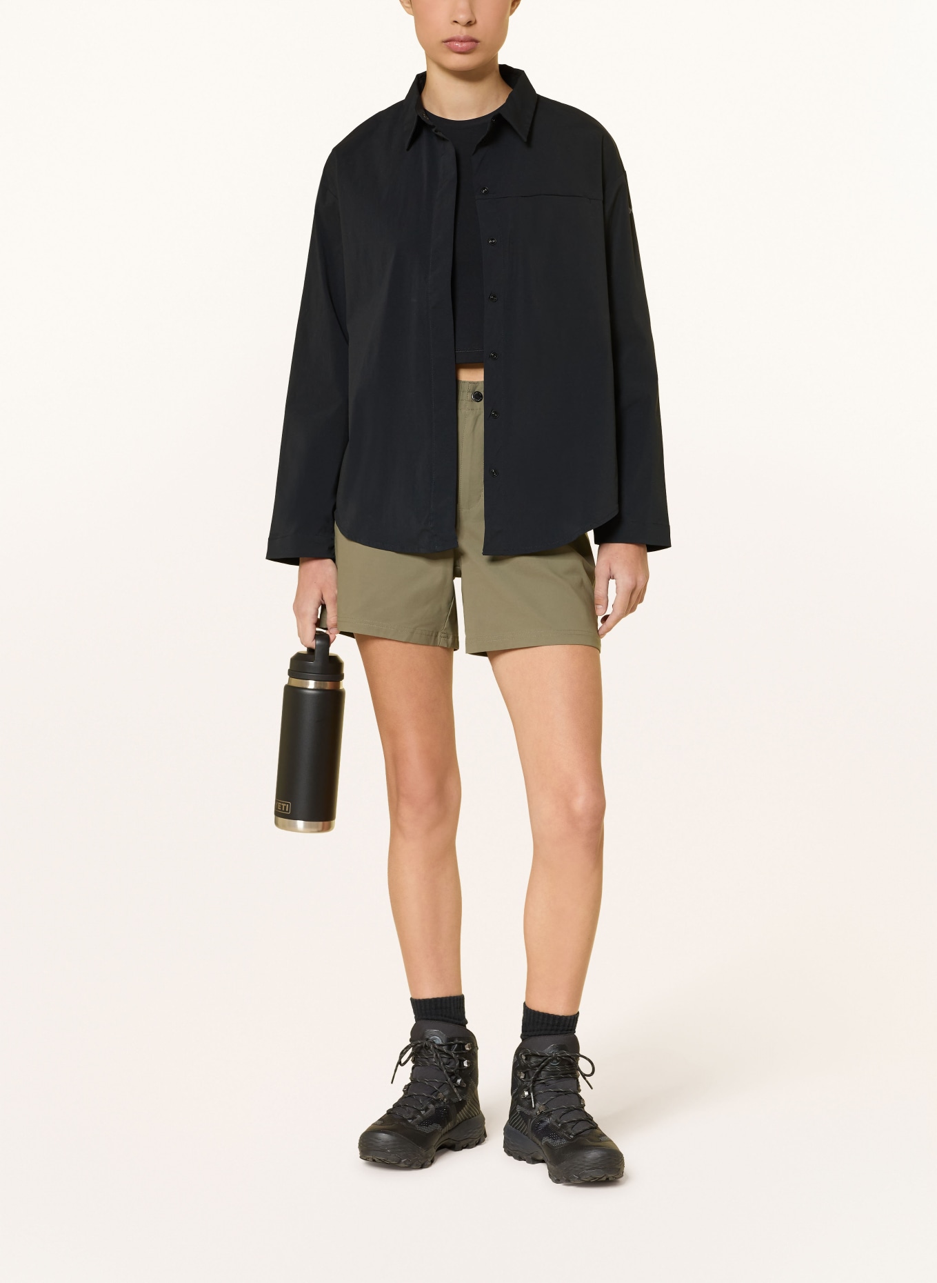 Columbia Outdoor-Bluse CHILL CREEK™: SCHWARZ