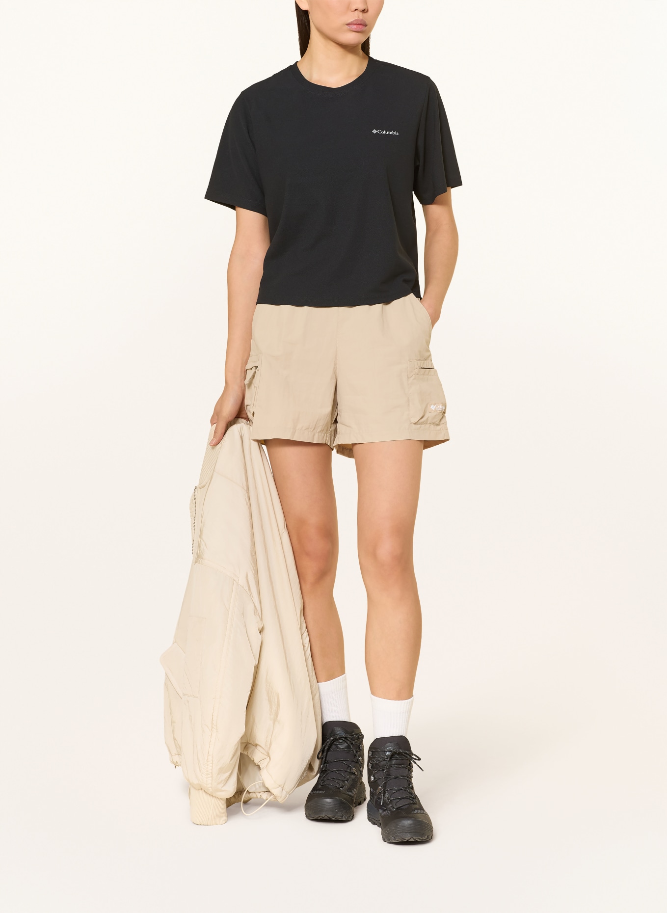 Columbia T-Shirt CHILL CREEK™: SCHWARZ