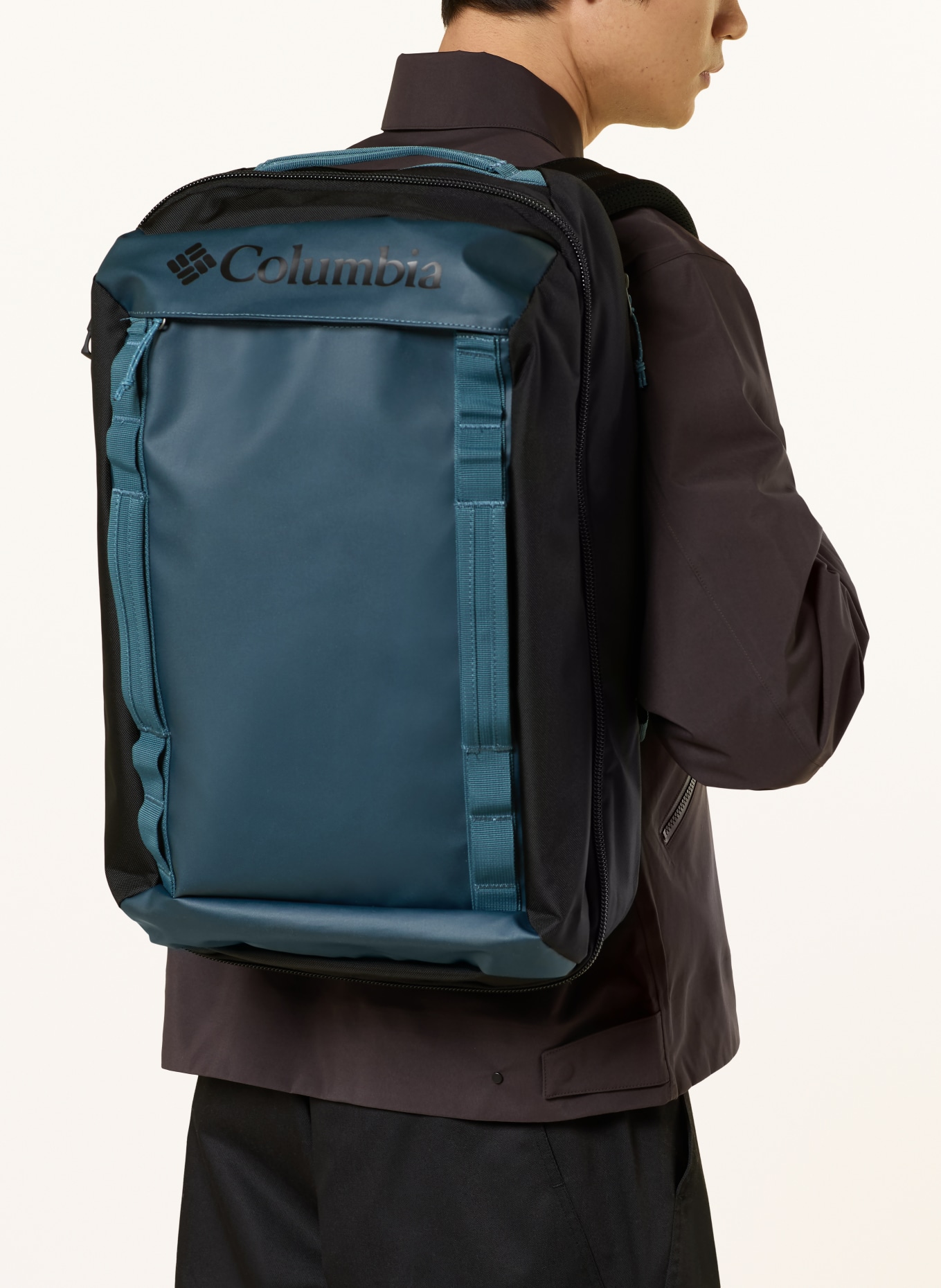 Columbia Sac à dos LANDROAMER™ 32 l avec compartiment pour ordinateur portable: BLEU PÉTROLE / NOIR