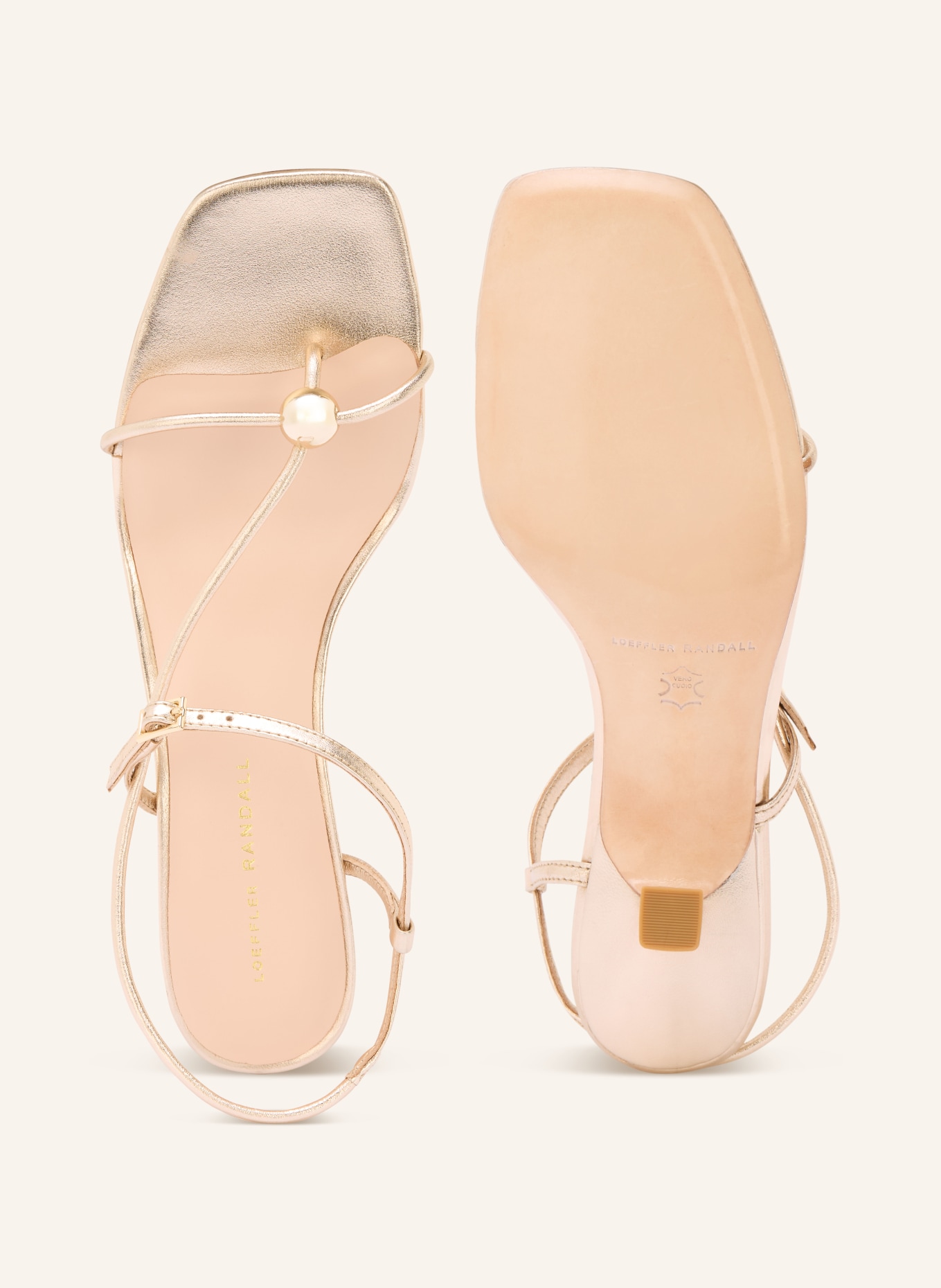 LOEFFLER RANDALL Sandaletten TRIANA: GOLD